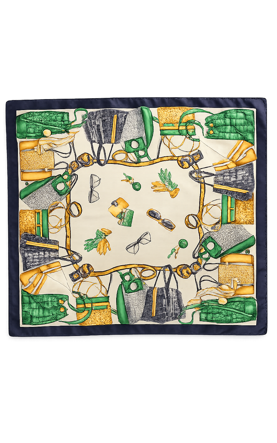 Vintage Silk Foulard