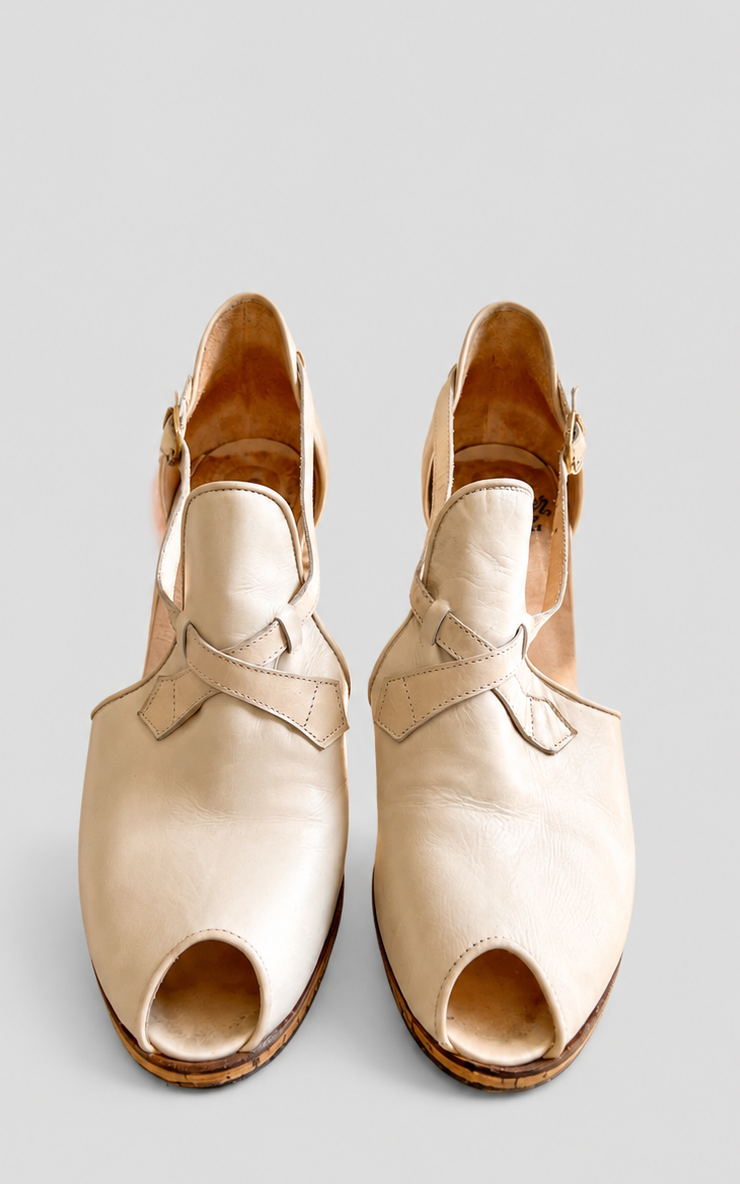 Vintage 70s Heels 38
