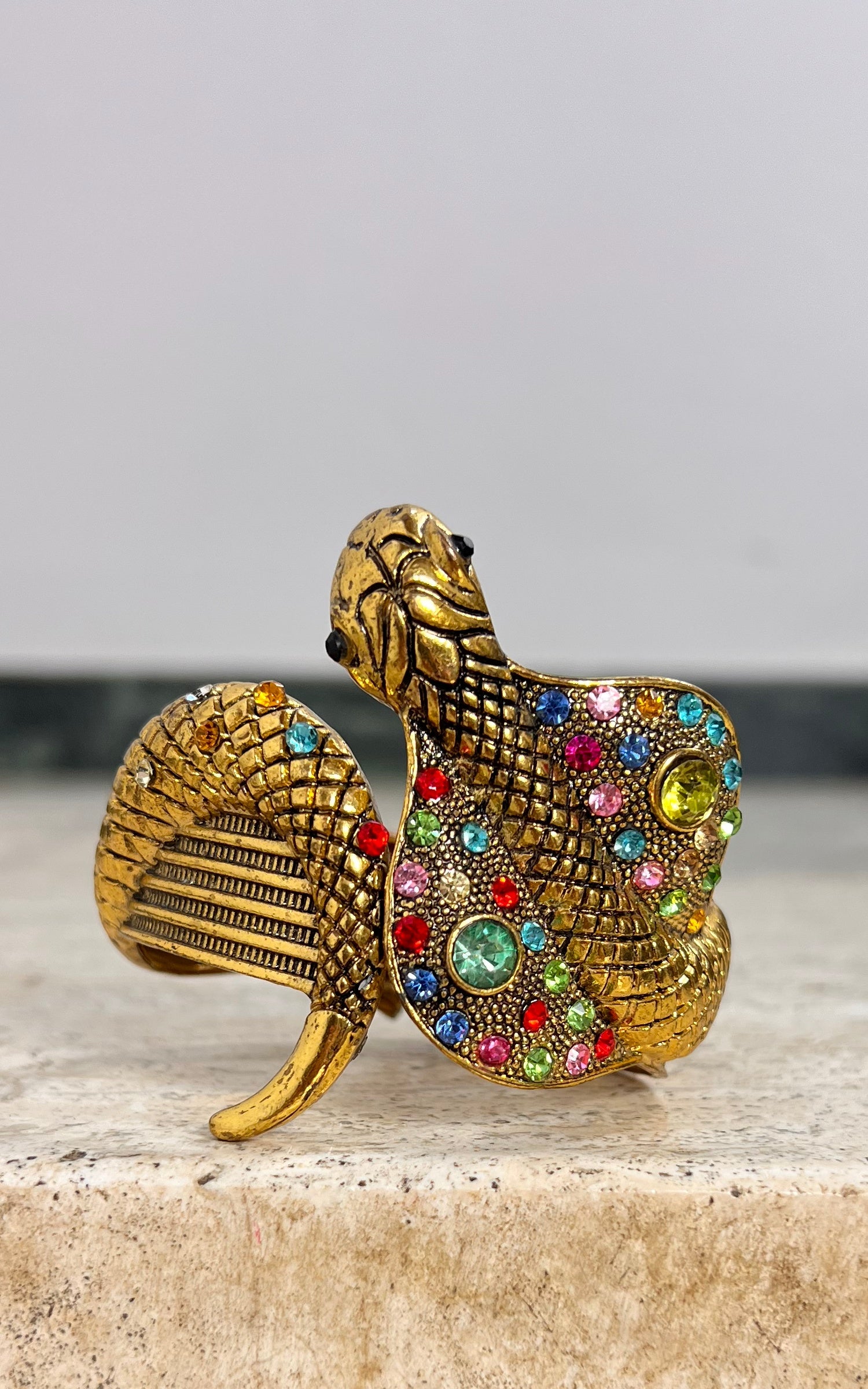 Vintage Snake Cobra Arm Cuff