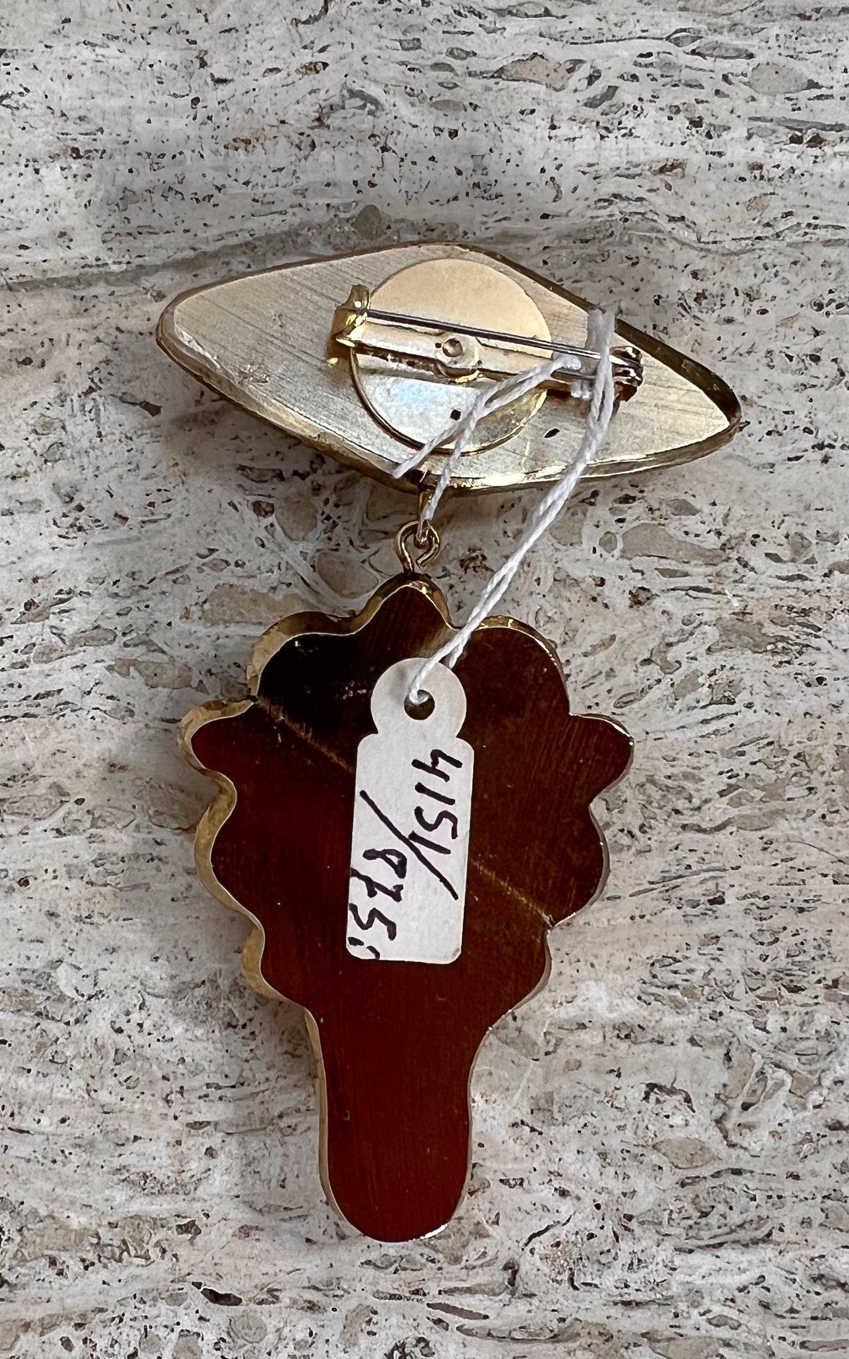 Vintage Big 90s Brooch