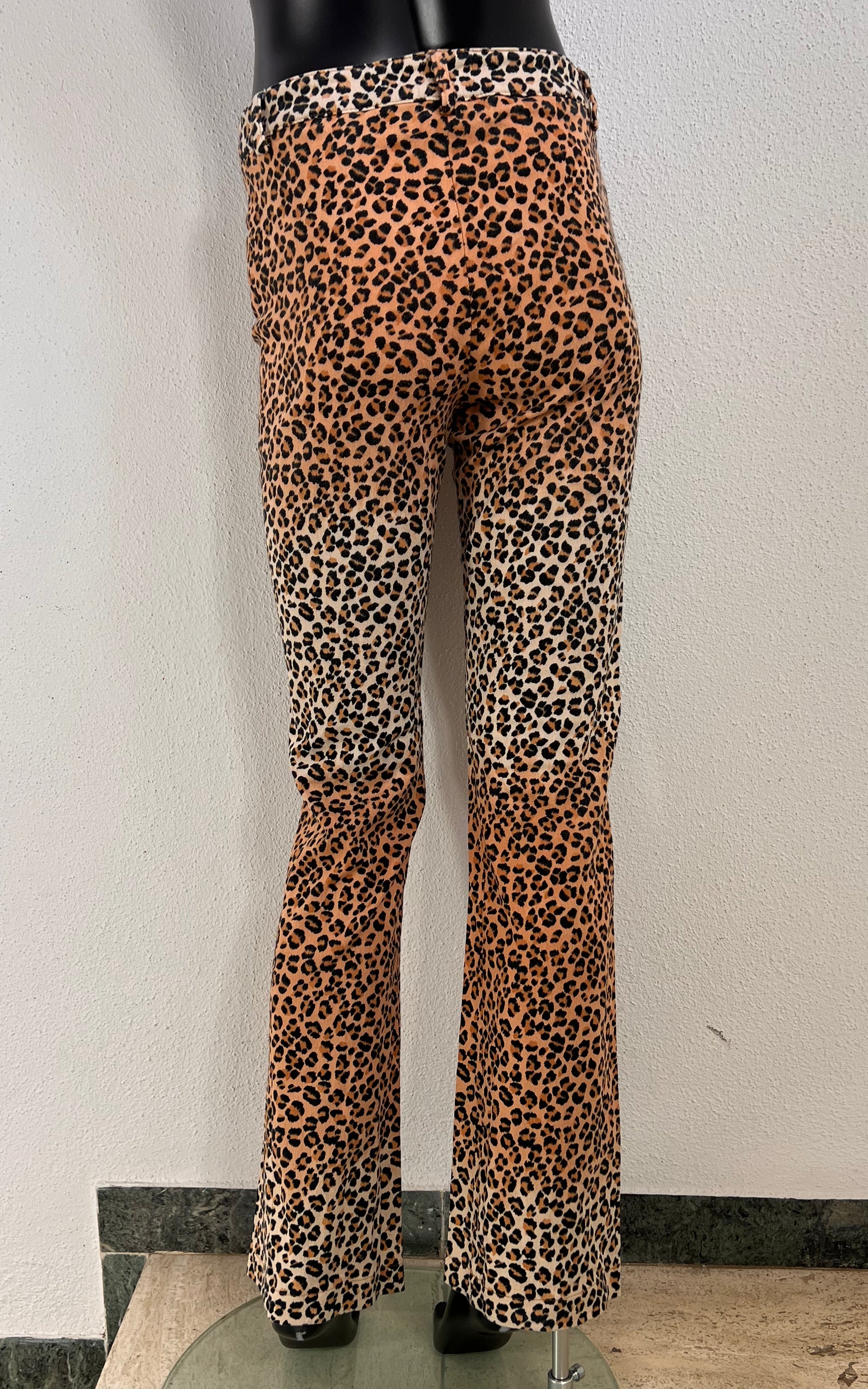 Vintage Morgan de Toi Leopard Denim Pants