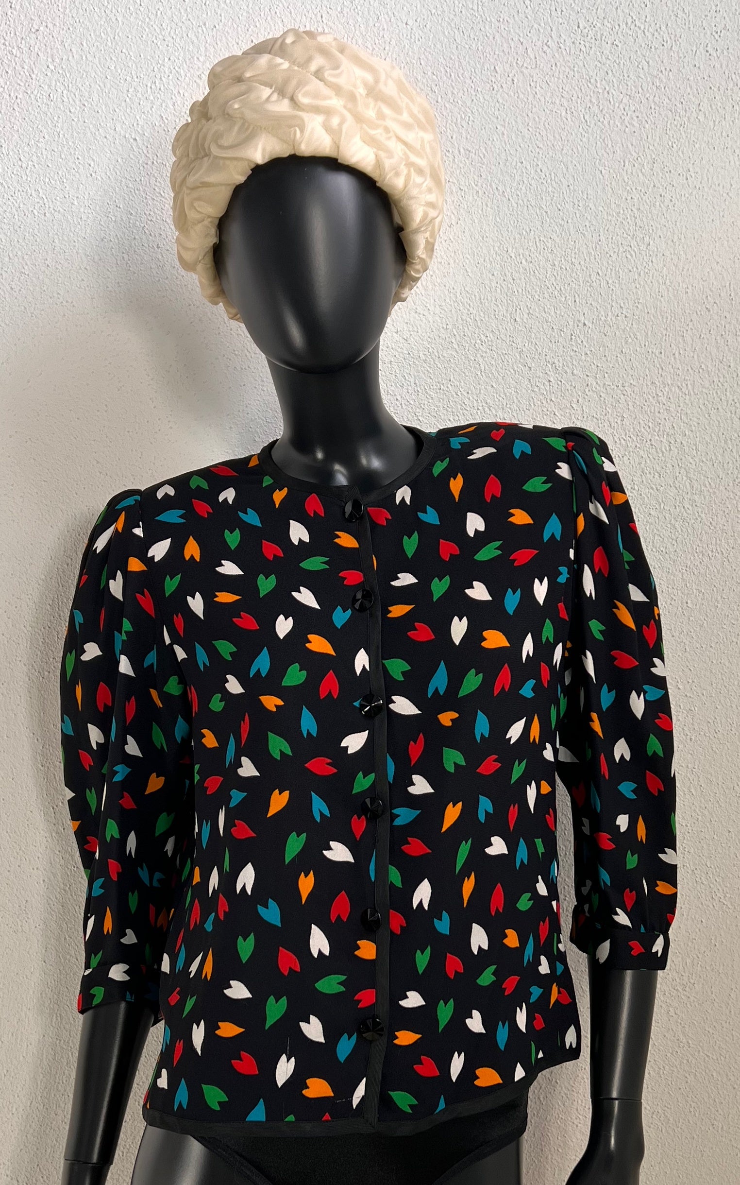 Vintage 1979 Yves Saint Laurent Silk Jacket