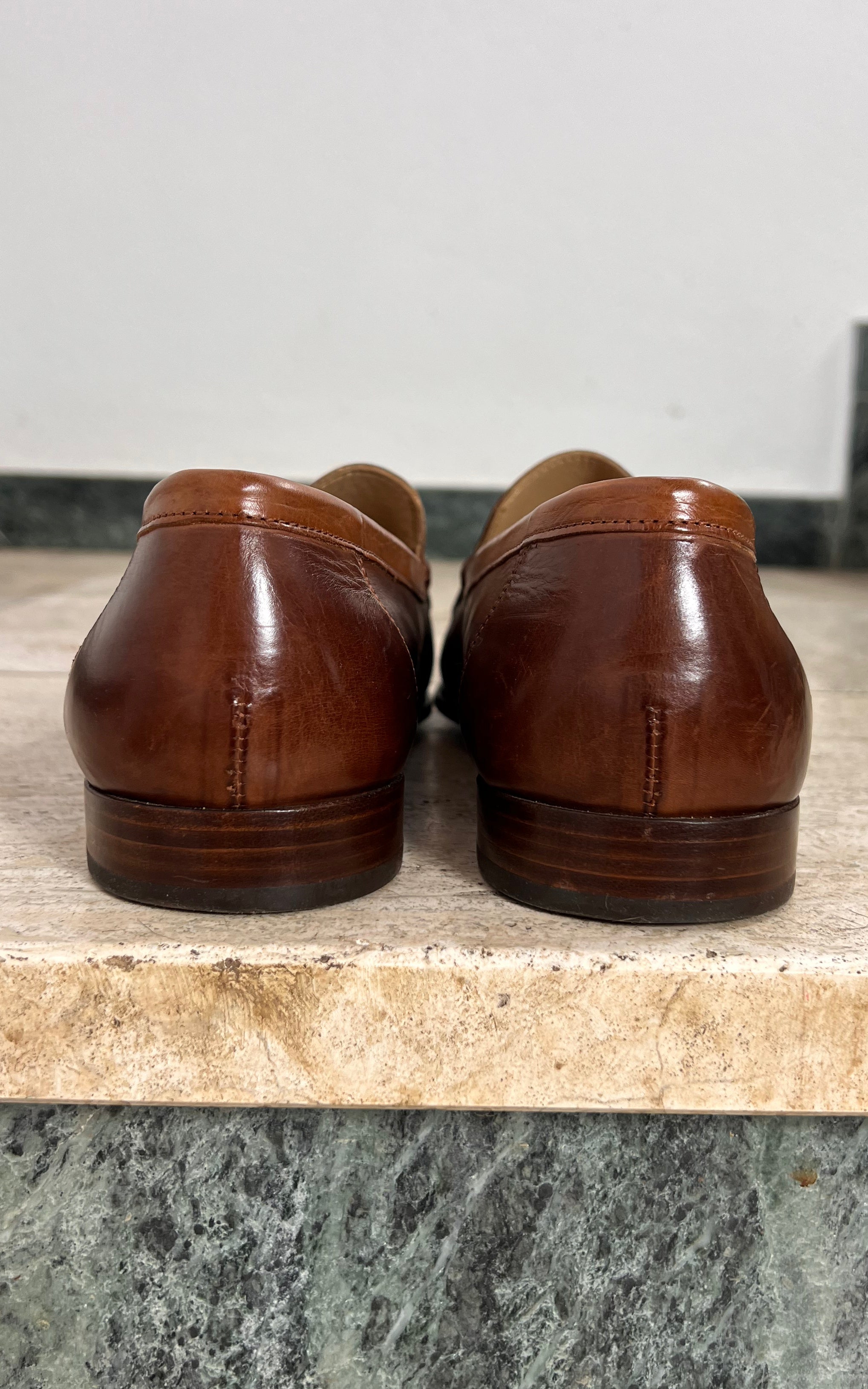 Vintage Galizio Torresi Leather Loafers 44,5