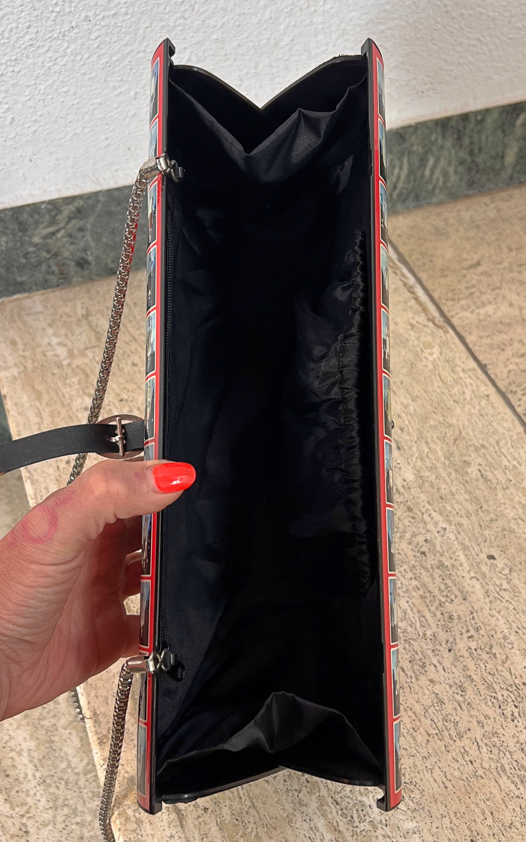 Rare Early 2000s ''Fashion Show'' Cylinder Bag London Fashion Week