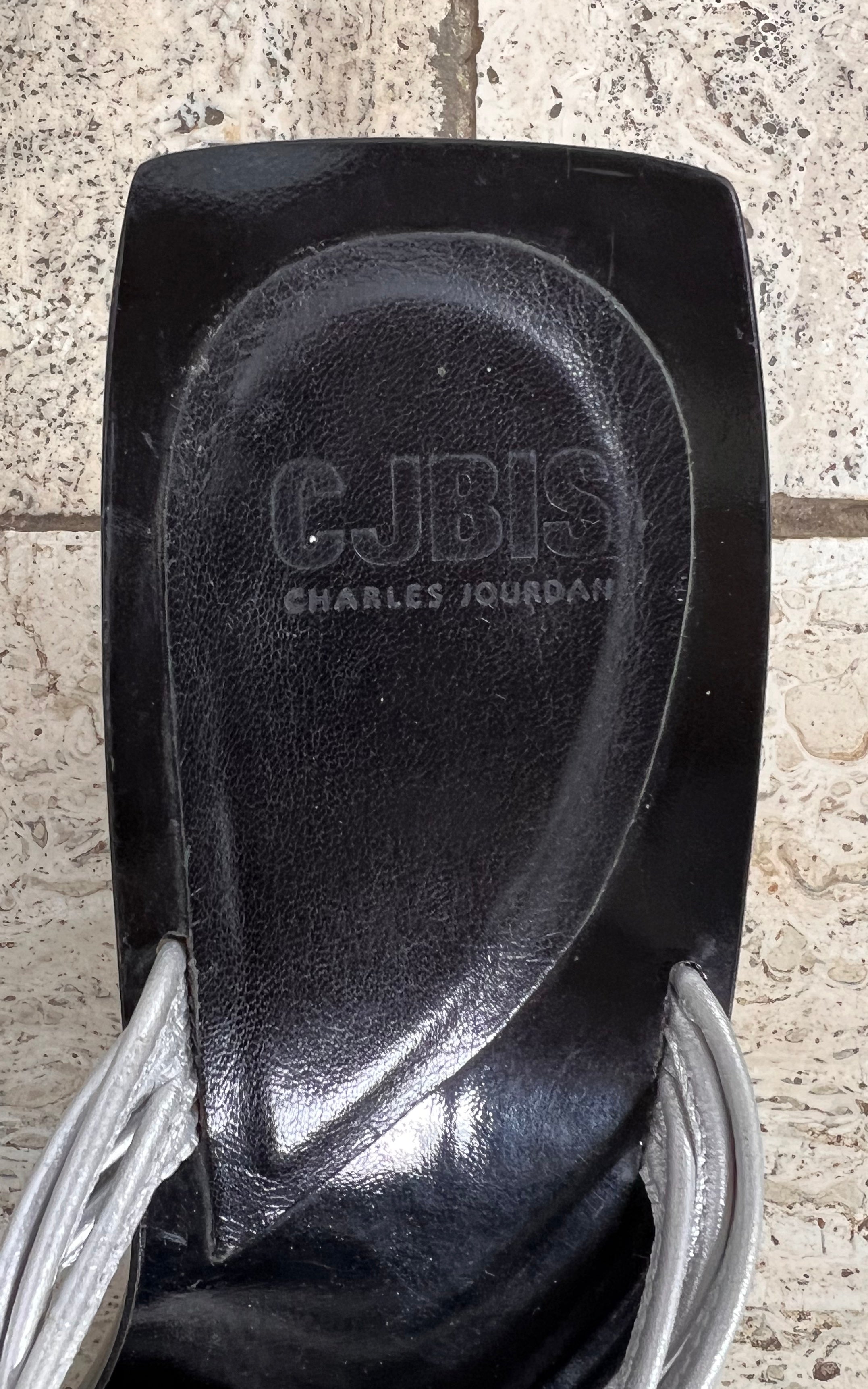 Vintage Early 2000 C.JBIS Charles Jourdan Heeled Sandals Y2K 38