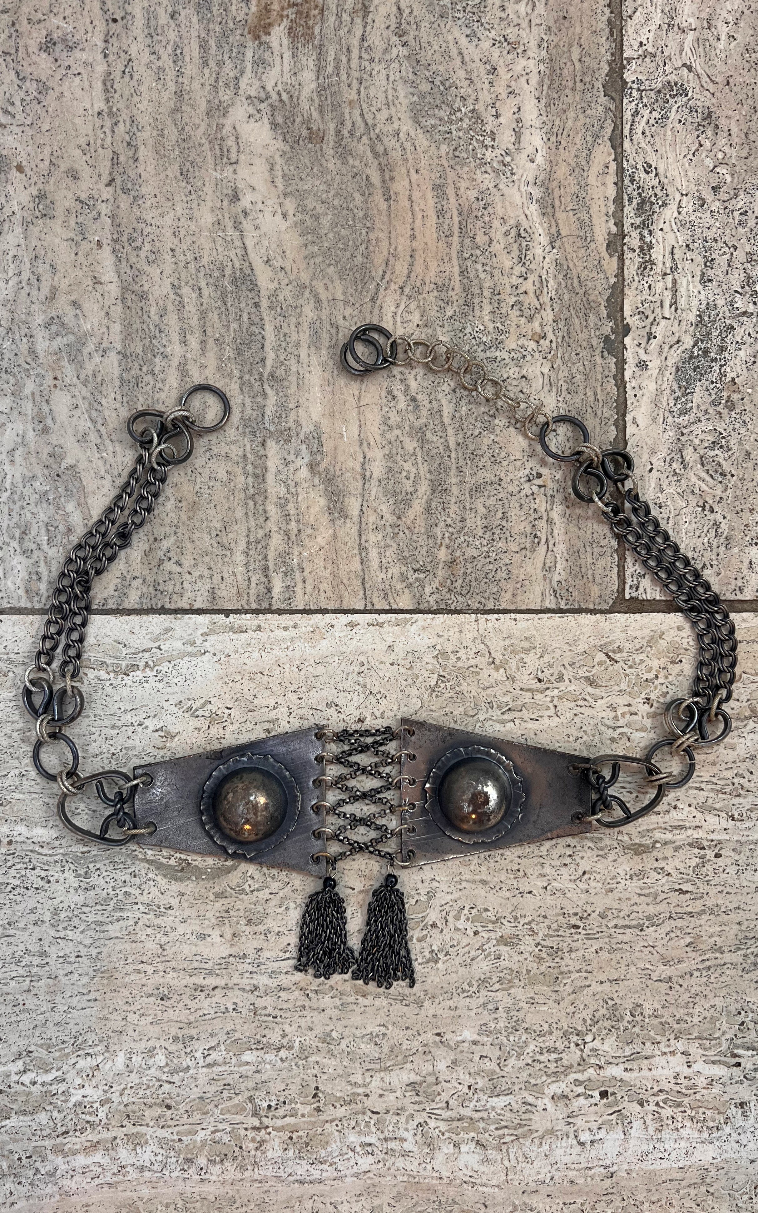 Vintage Afghan Tribe Chain Belt