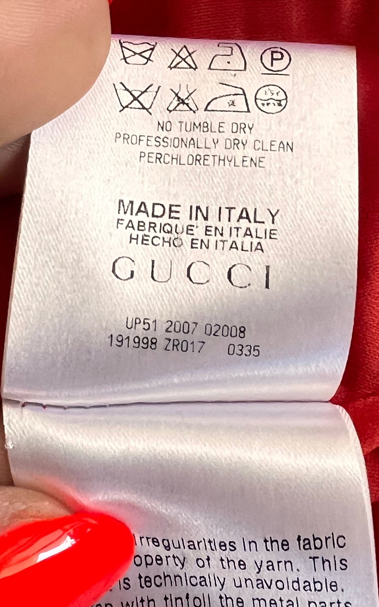 Vintage Gucci Bamboo Skirt