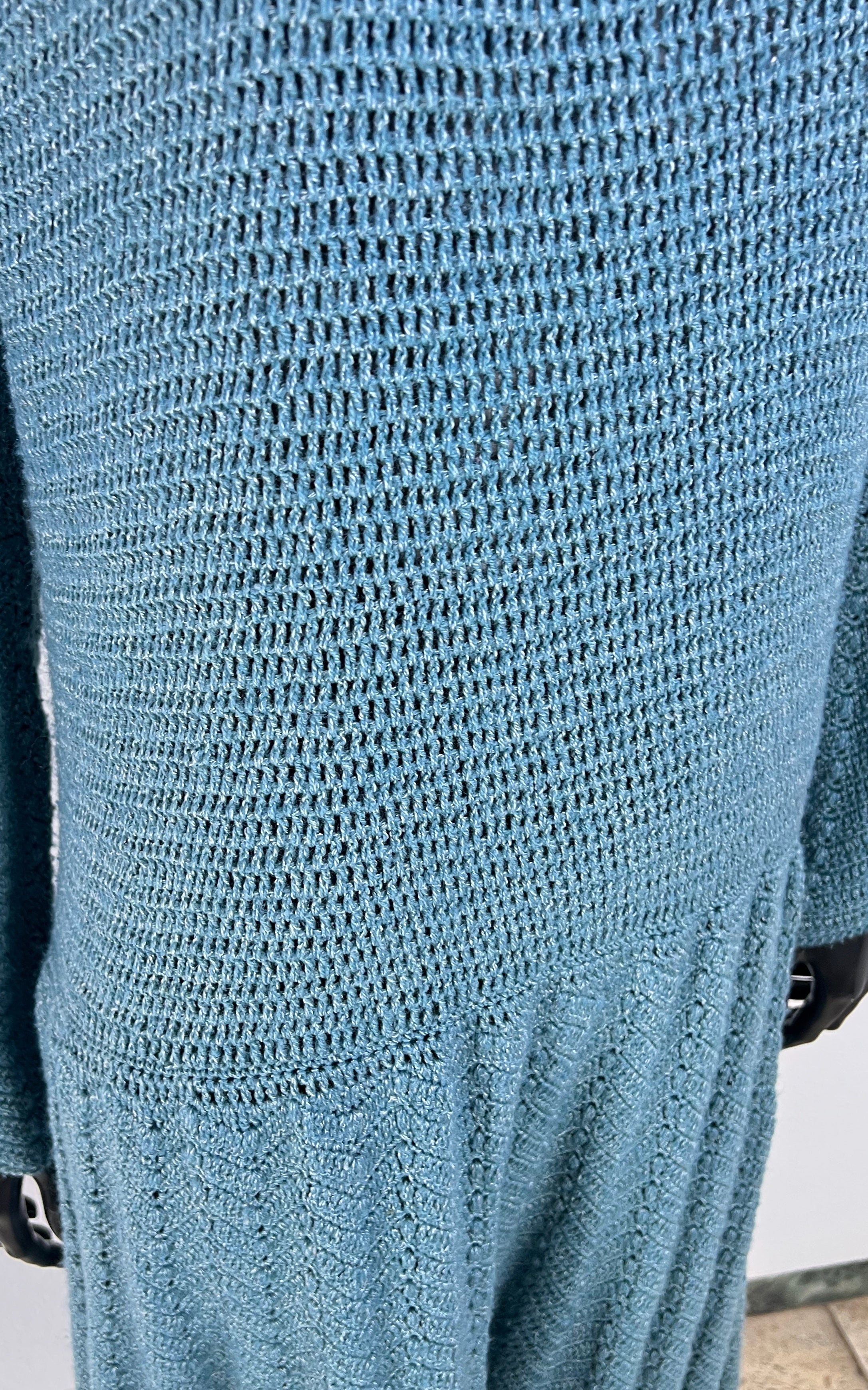 Vintage 70s Crochet Maxi Dress