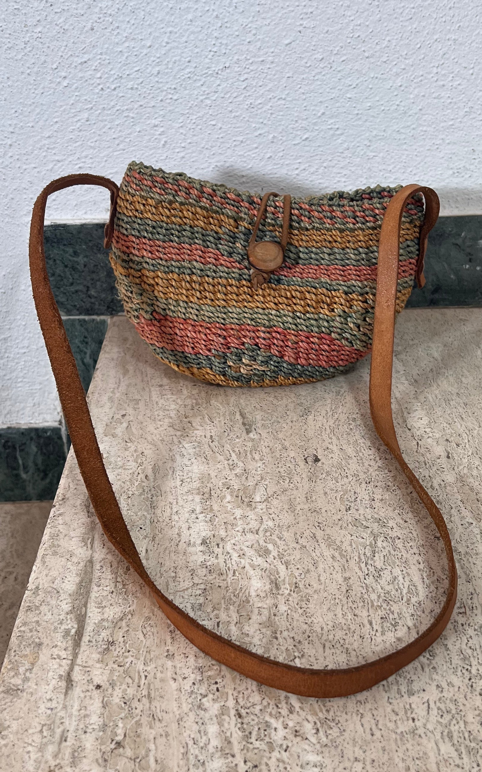 Borsa a cestino piccola vintage