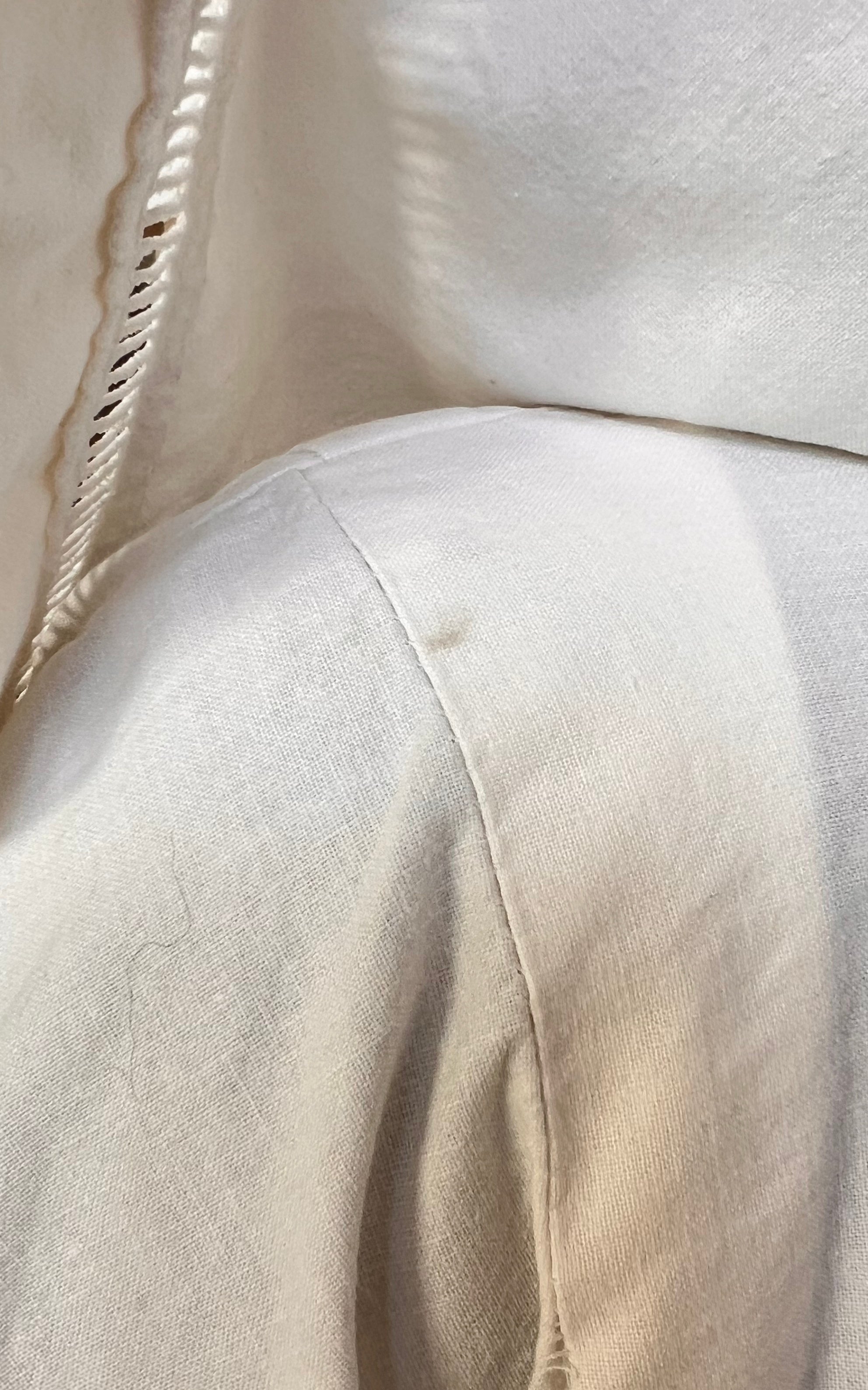 Vintage White Cotton Sailor Dress