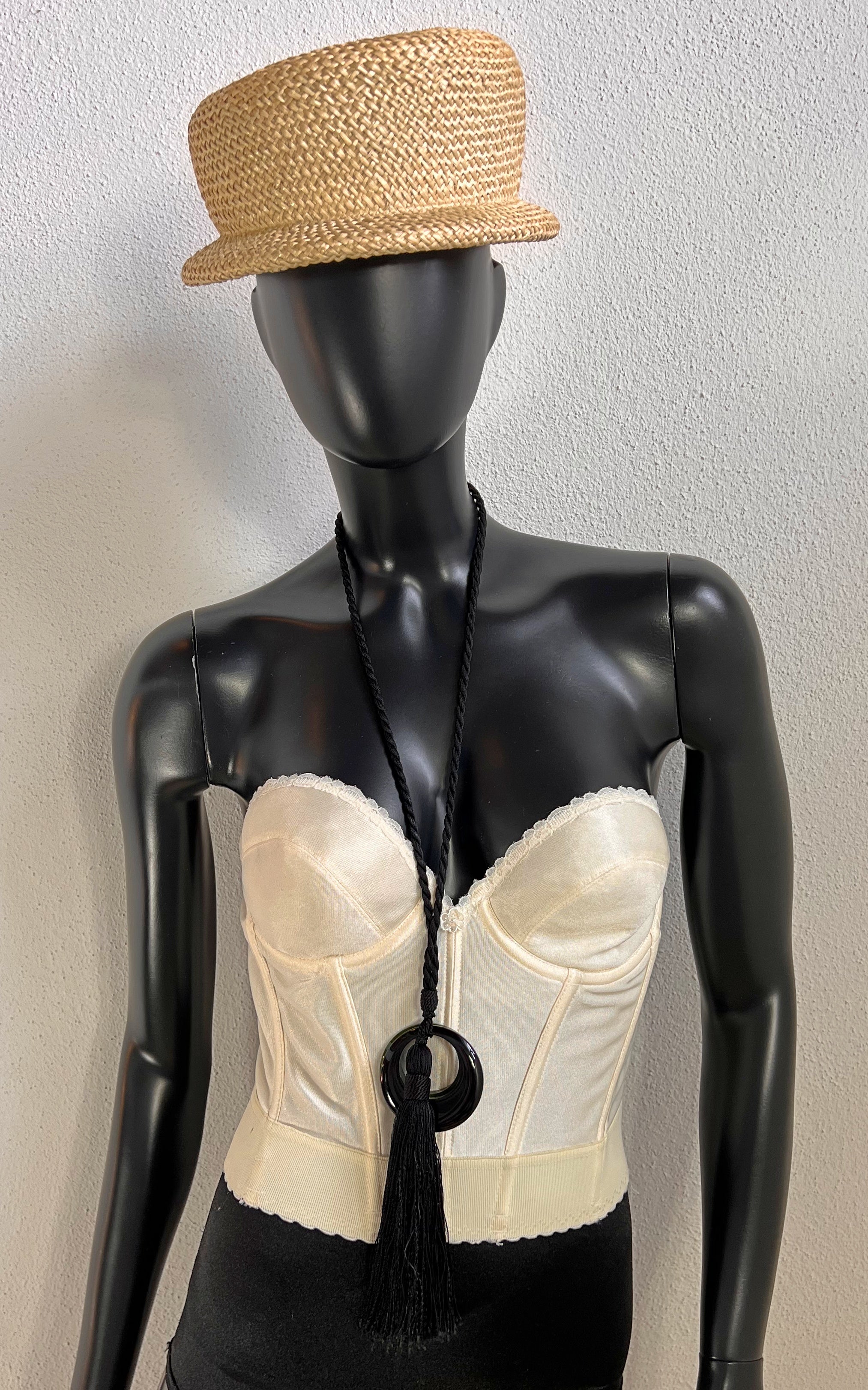 Vintage Yves Saint Laurent Modernist Statement Necklace