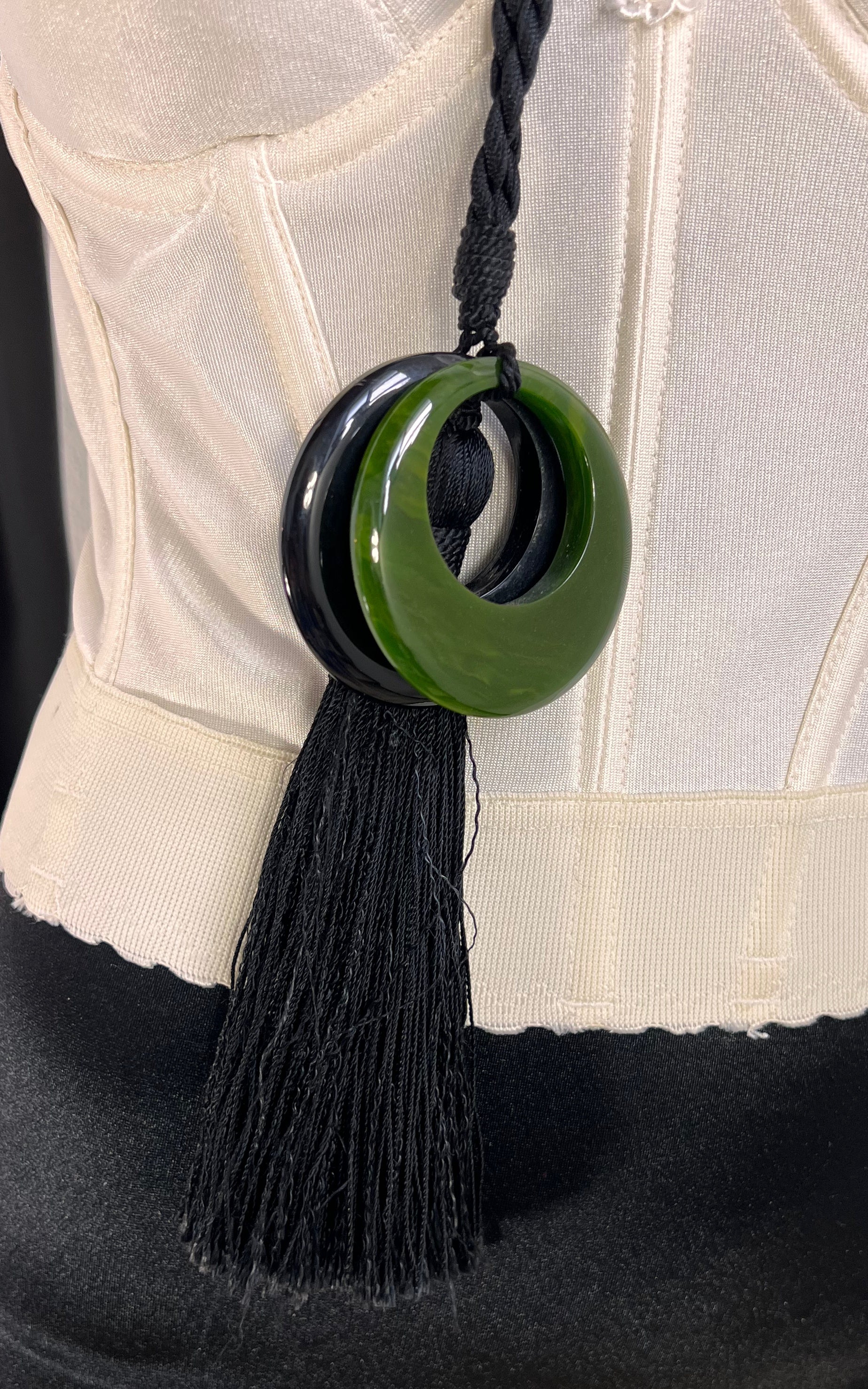 Vintage Yves Saint Laurent Modernist Statement Necklace