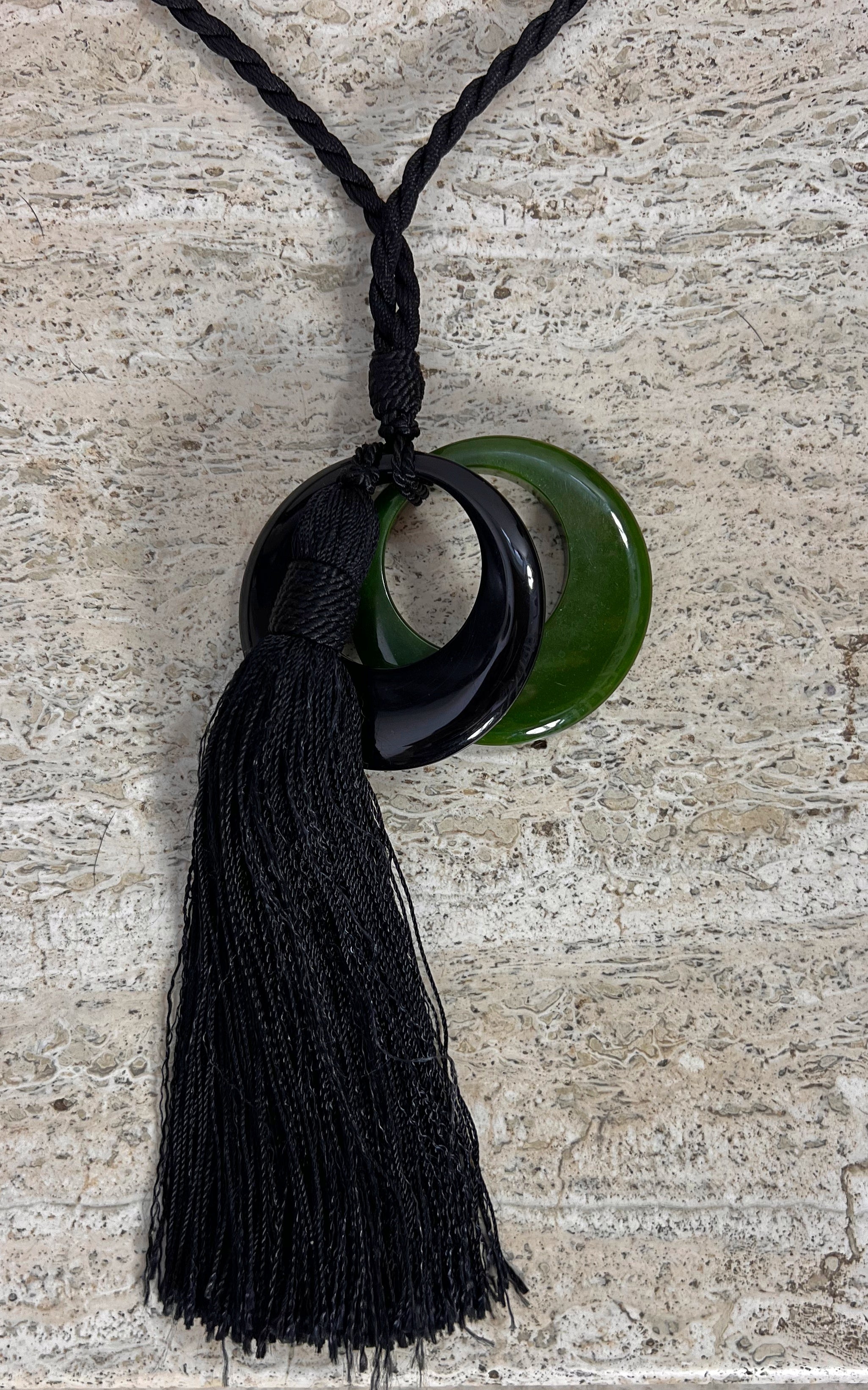 Vintage Yves Saint Laurent Modernist Statement Necklace