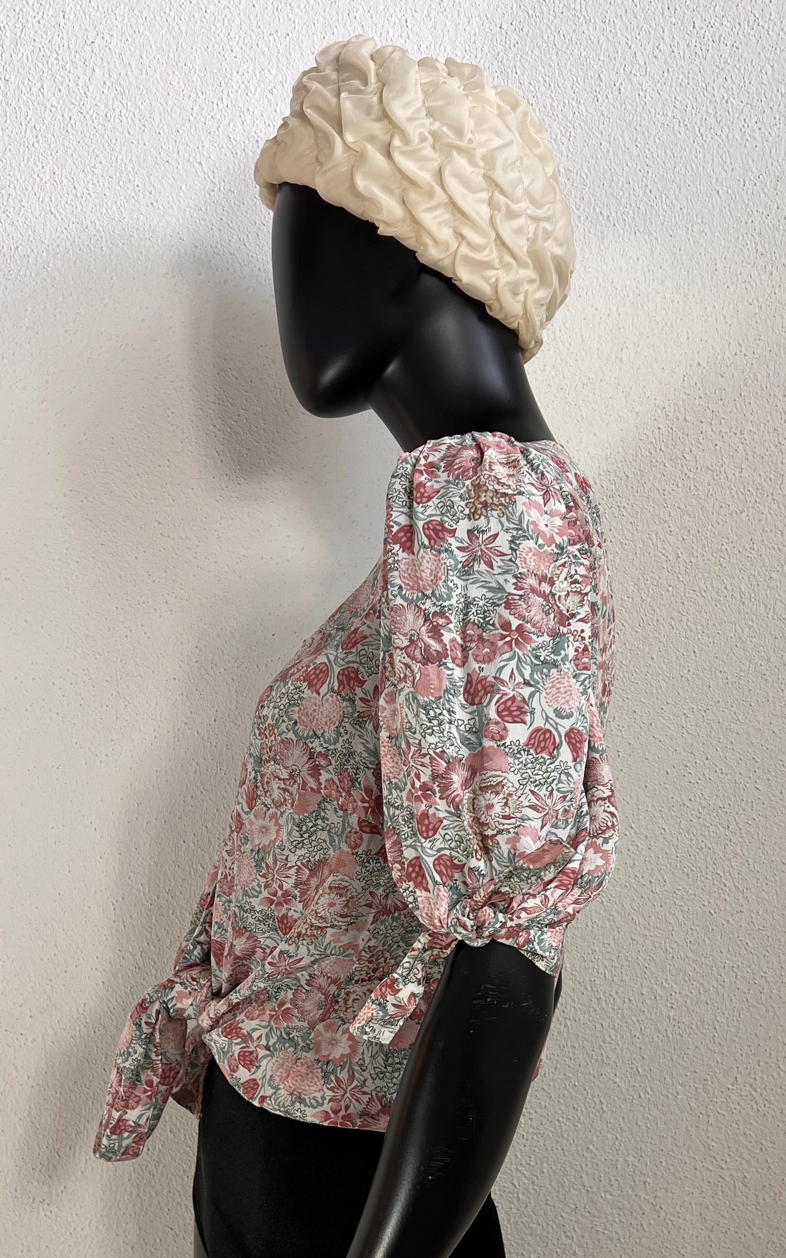 Vintage Romantic Flower Blouse