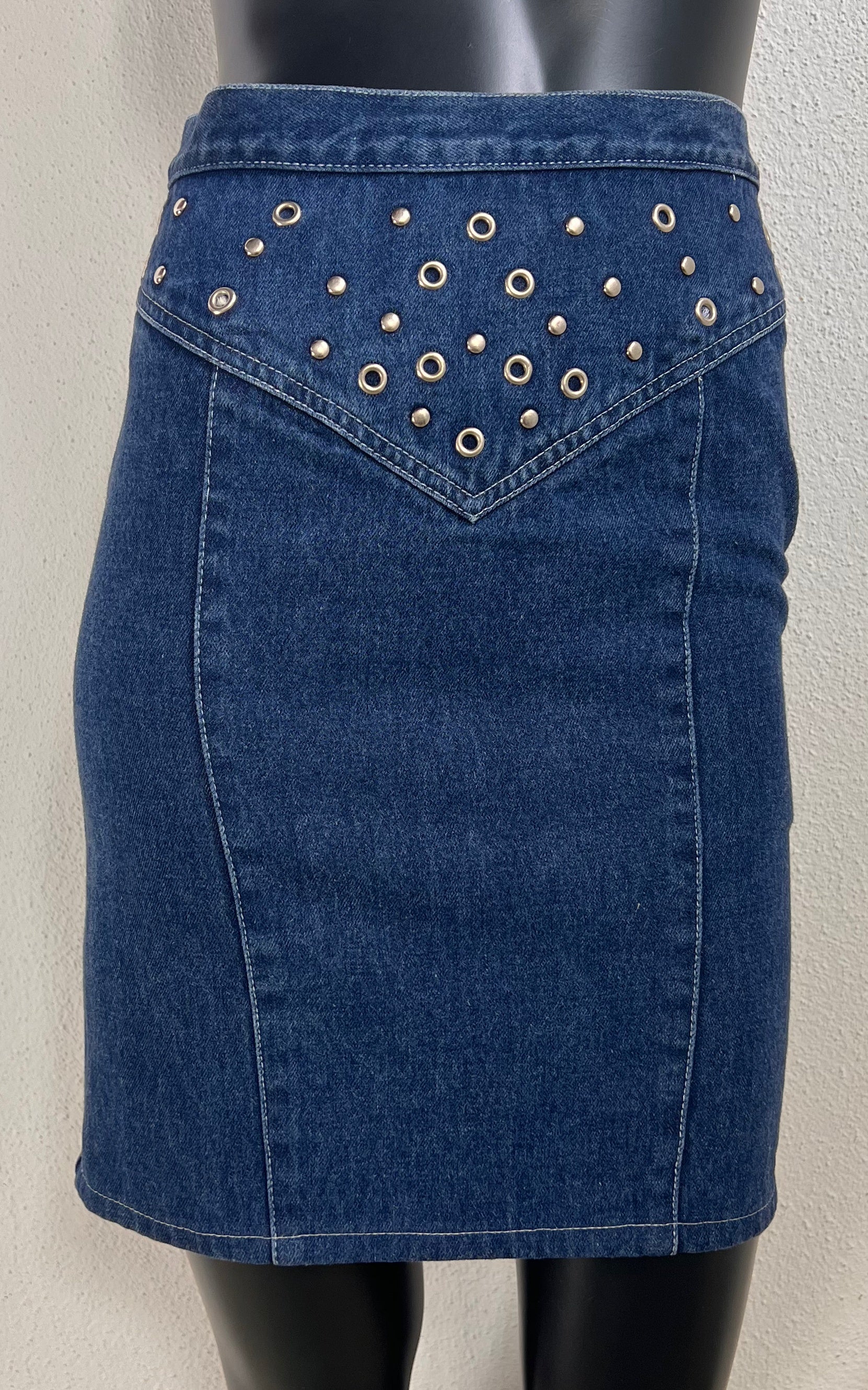 Vintage 80s Denim Skirt