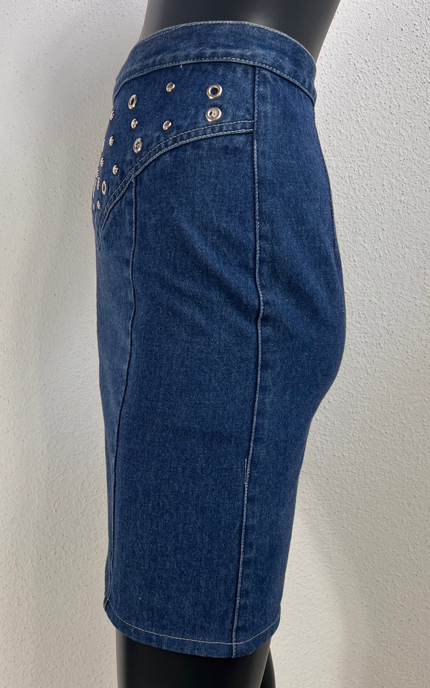 Vintage 80s Denim Skirt