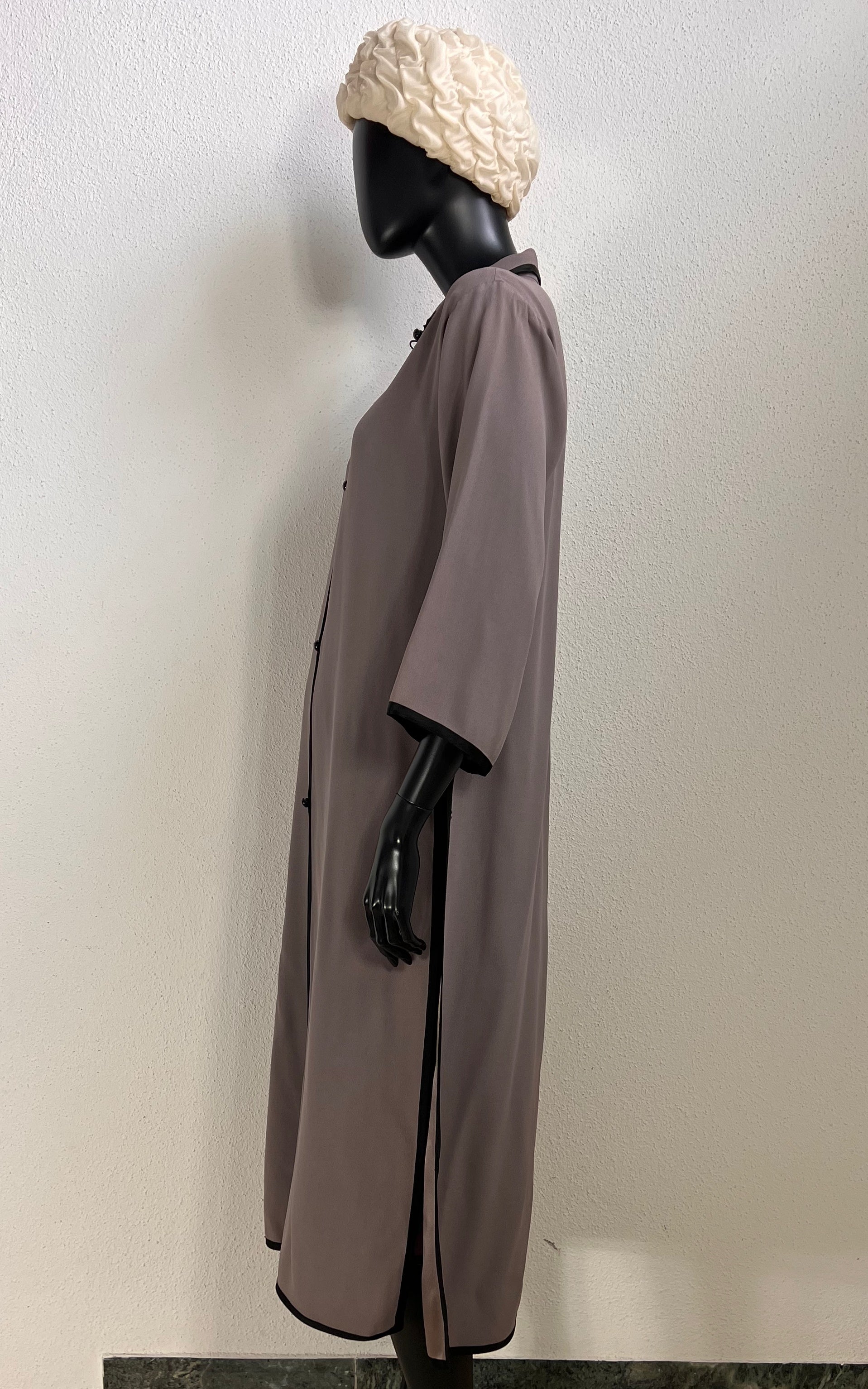 Vintage Yves Saint Laurent Caftan Dress 2 Piece Suit