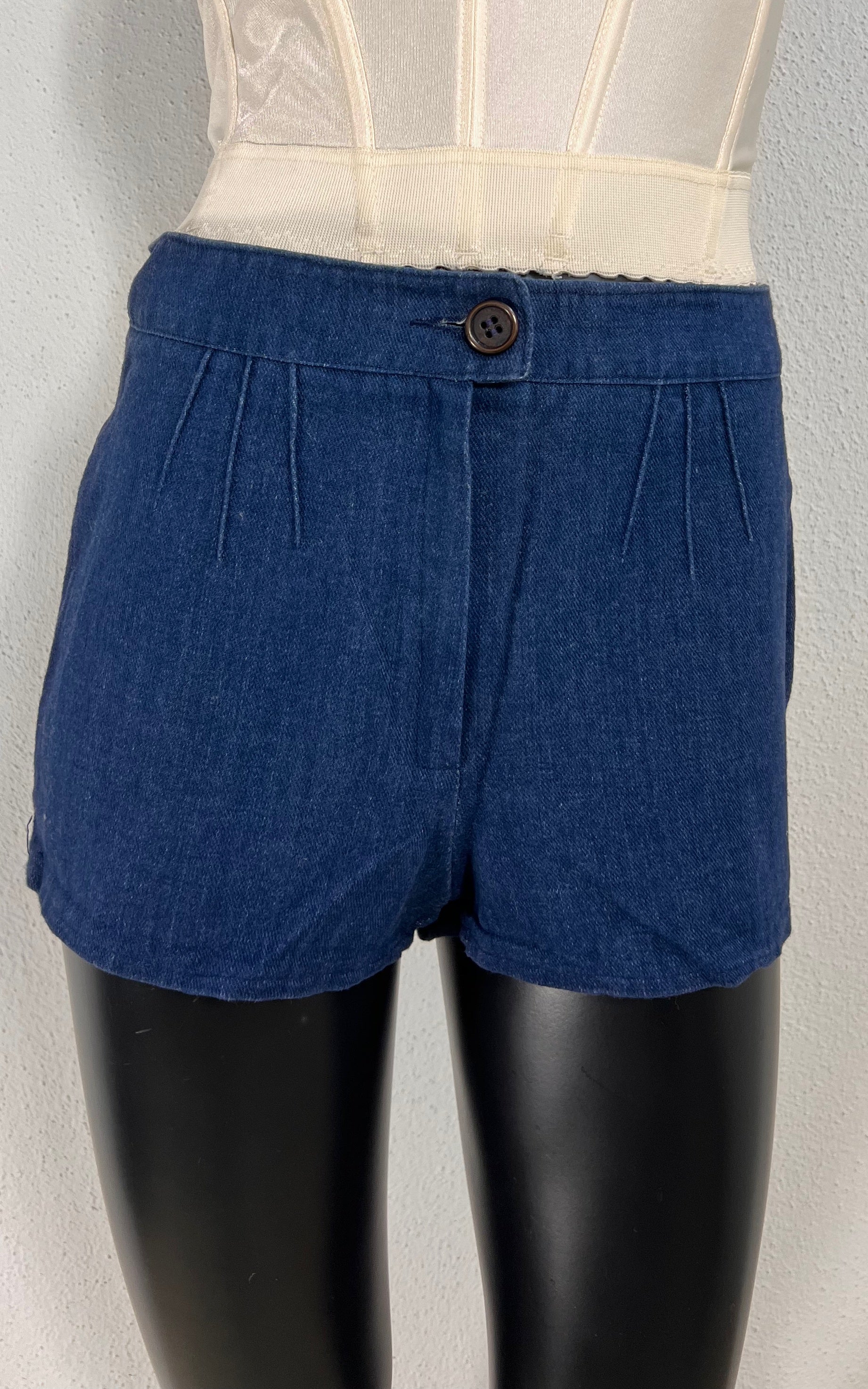 Vintage 70s Star Denim Shorts