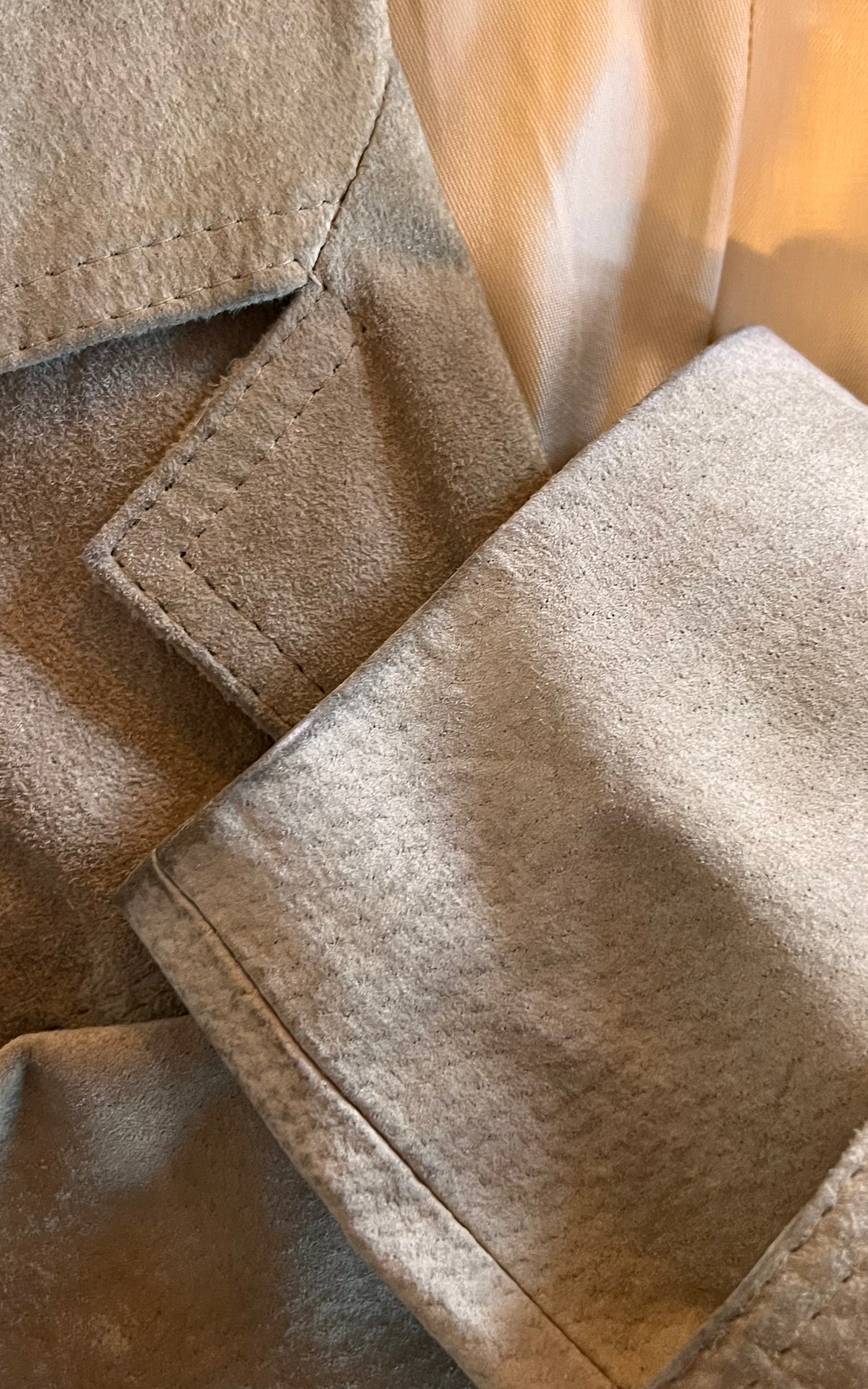 Vintage 70s Suede Leather Coat