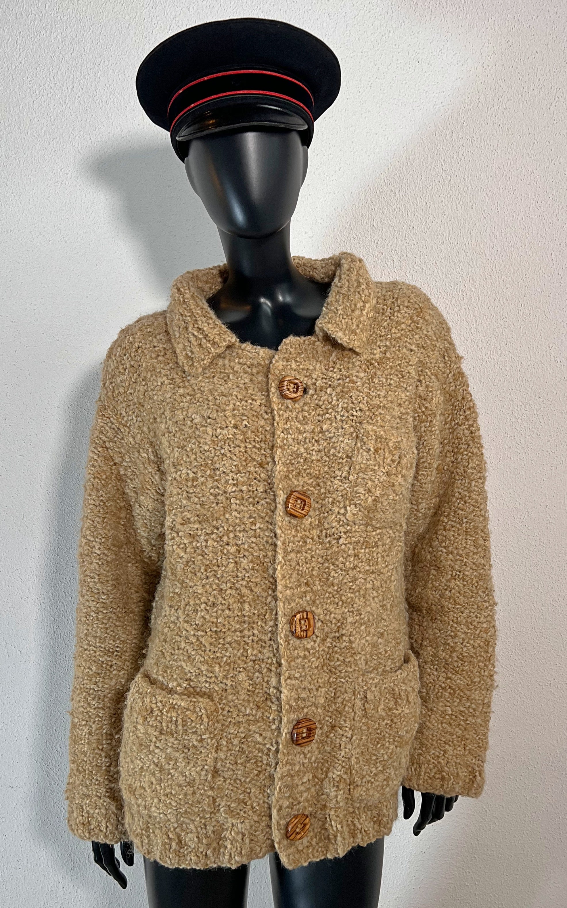 Vintage Handmade Wool Cardigan