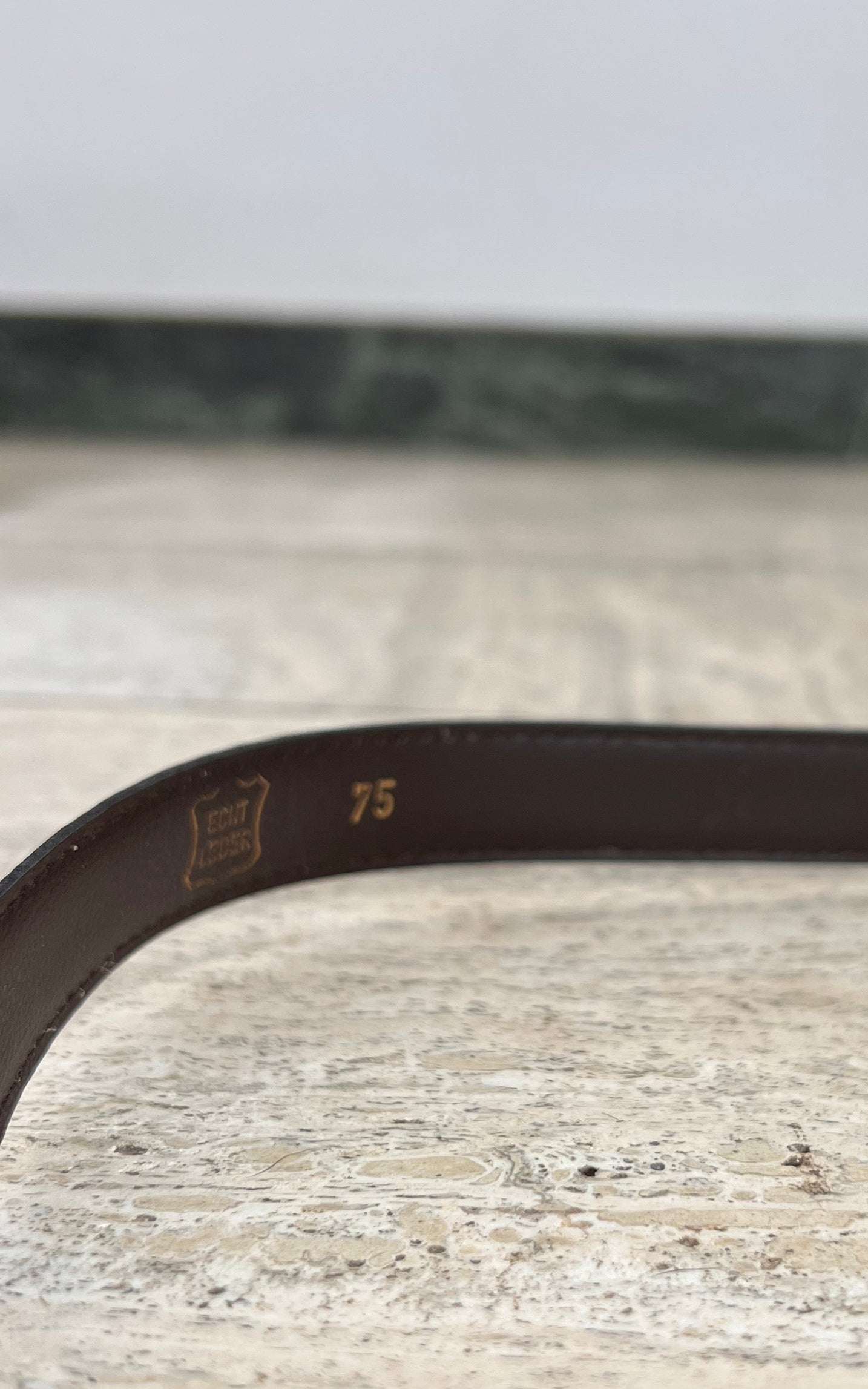 Vintage Western Leather Belt