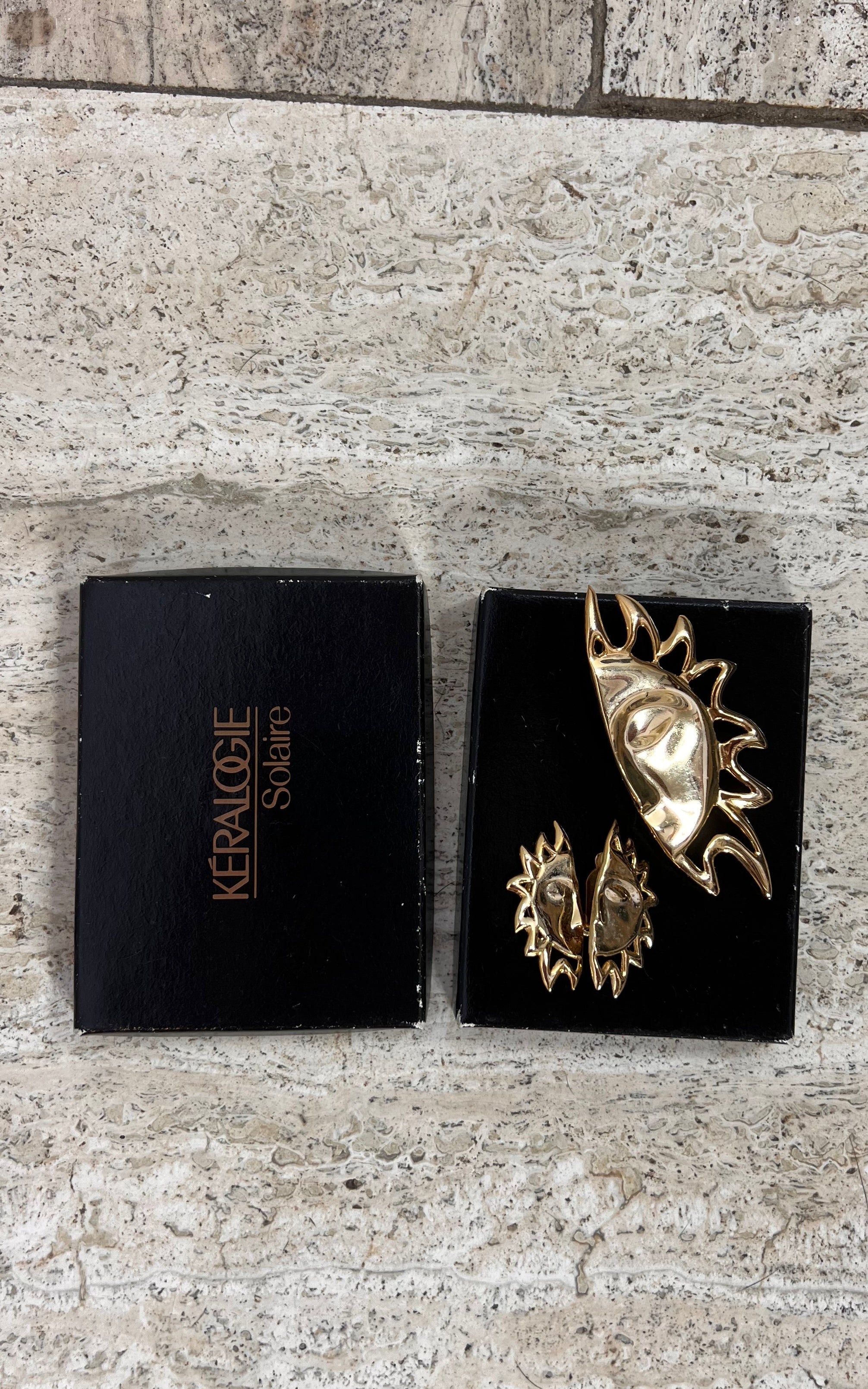 Vintage 90s Sun Costume Jewelry Set