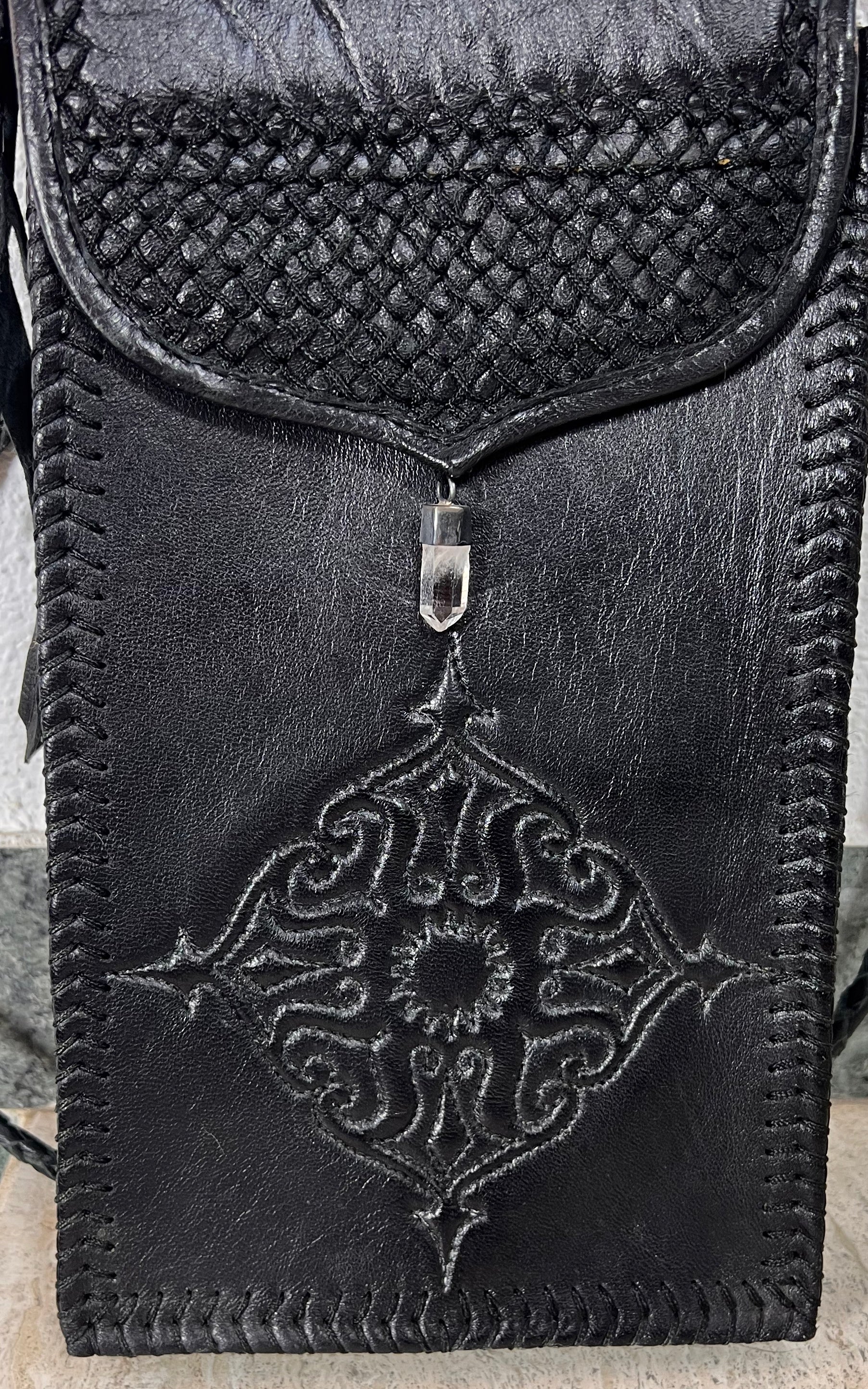 Vintage Dakini Clear Crystal Bag