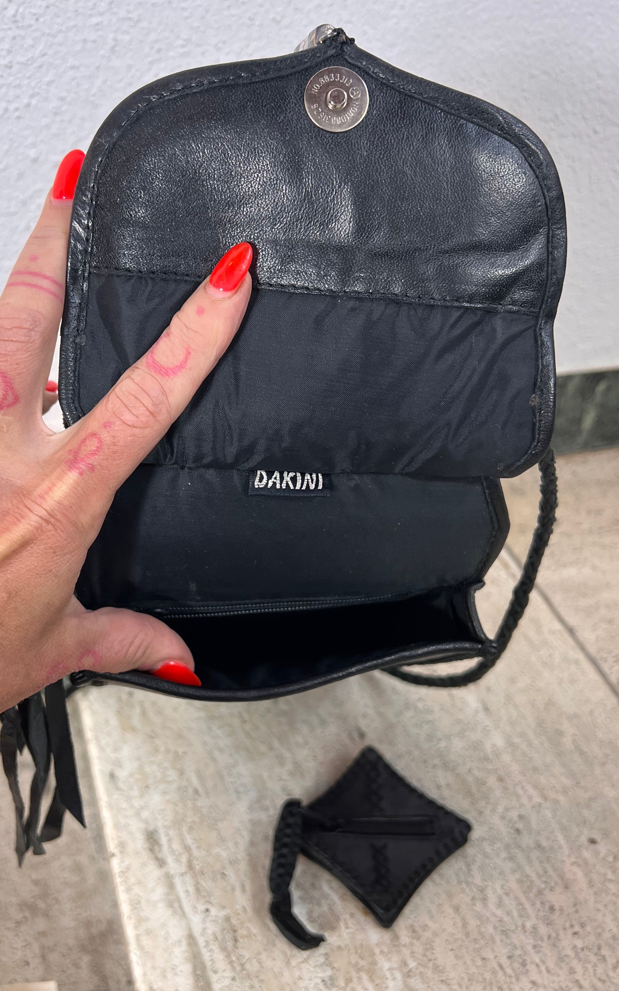 Vintage Dakini Clear Crystal Bag