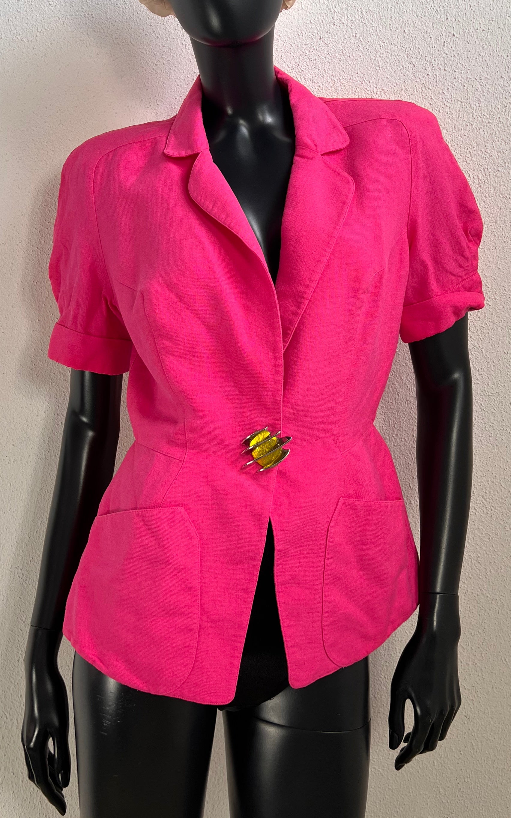 Vintage Thierry Mugler Linen Blazer