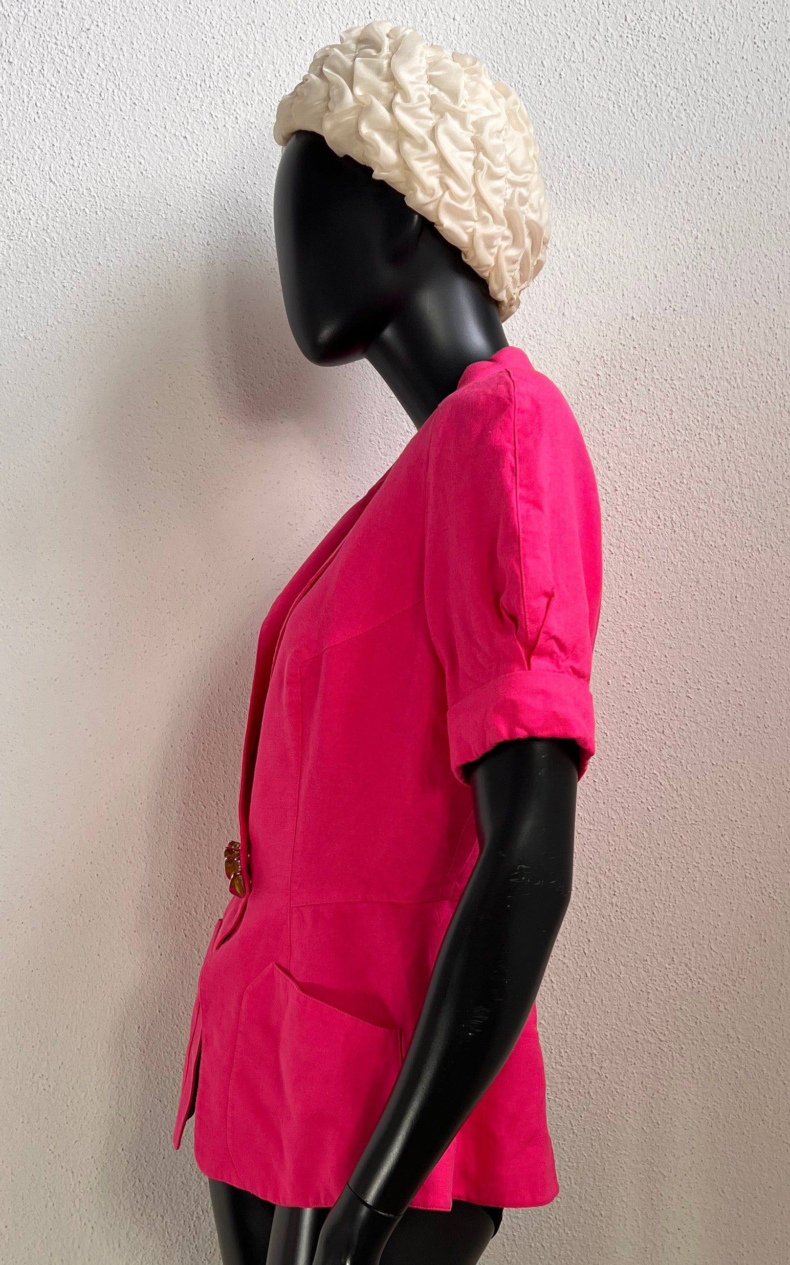 Vintage Thierry Mugler Linen Blazer