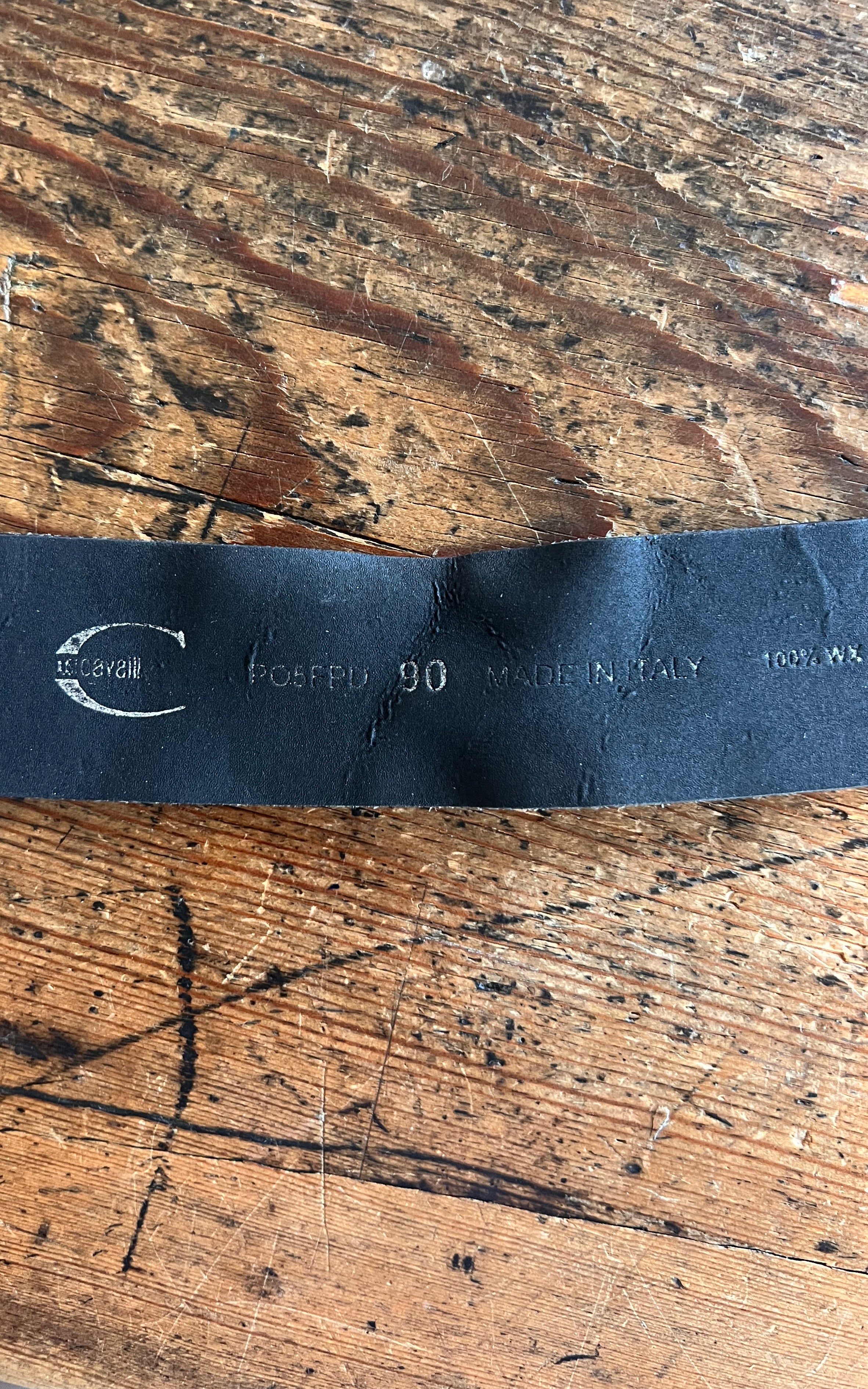 Vintage Just Cavalli Leather Belt