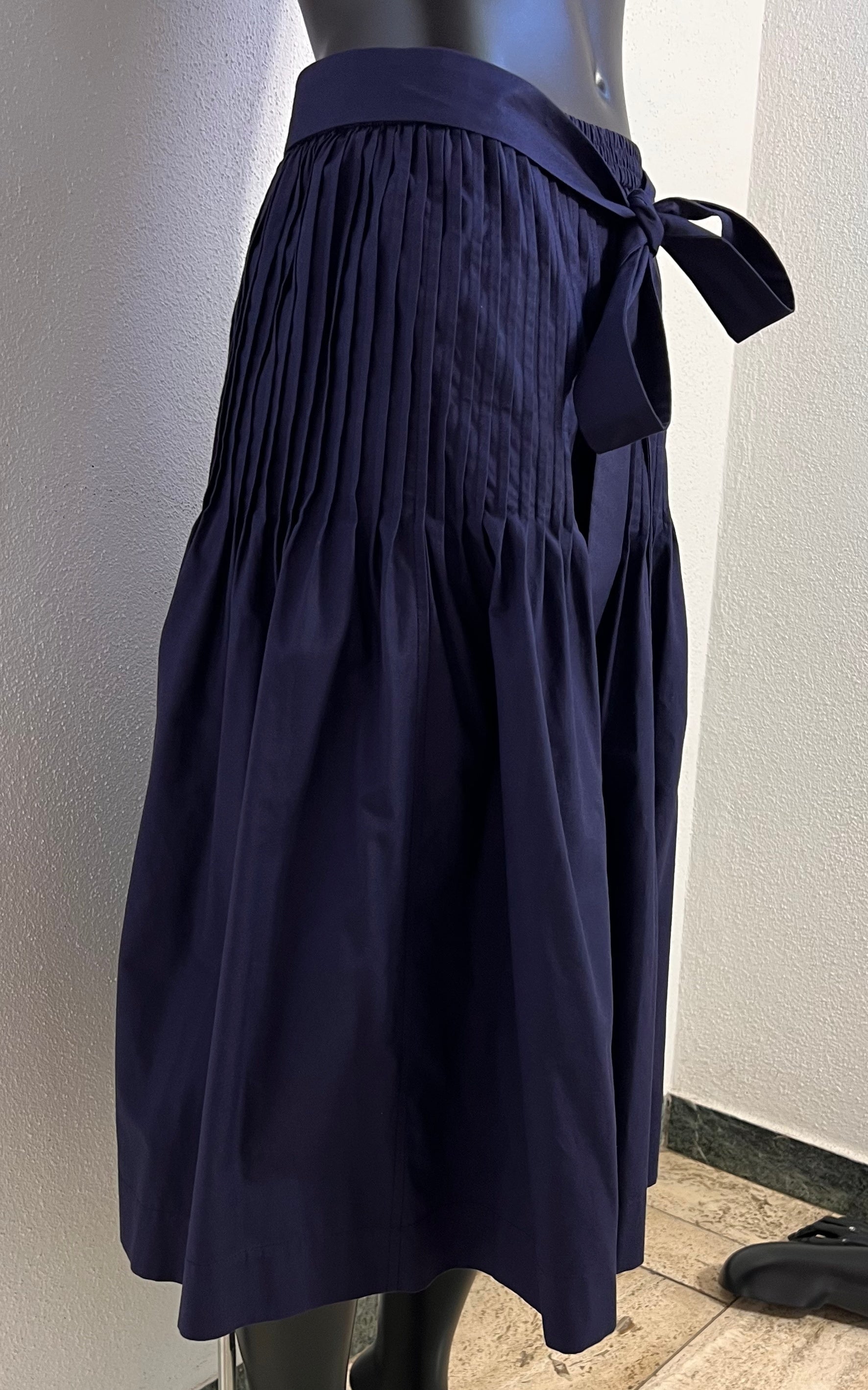 Vintage Yves Saint Laurent Pleats Skirt