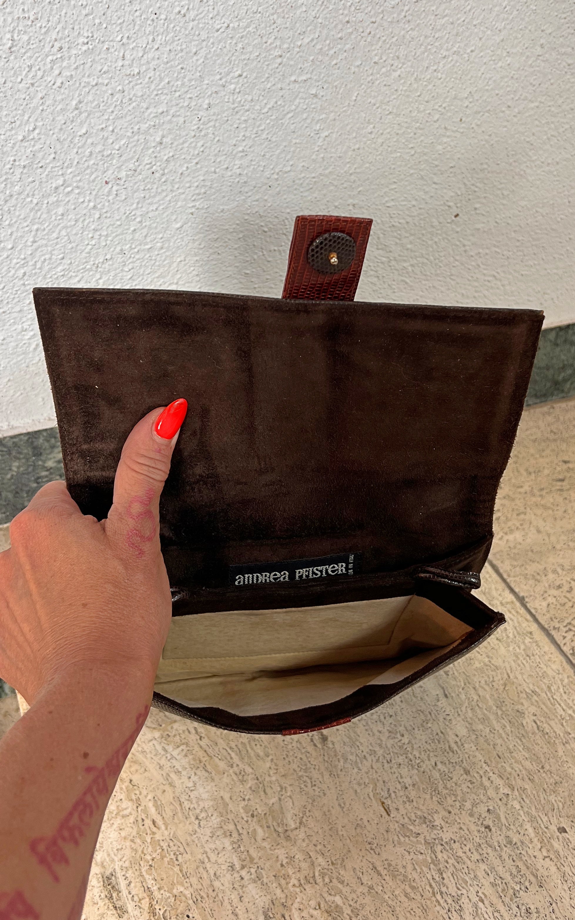Vintage Andrea Pfister Clutch Bag