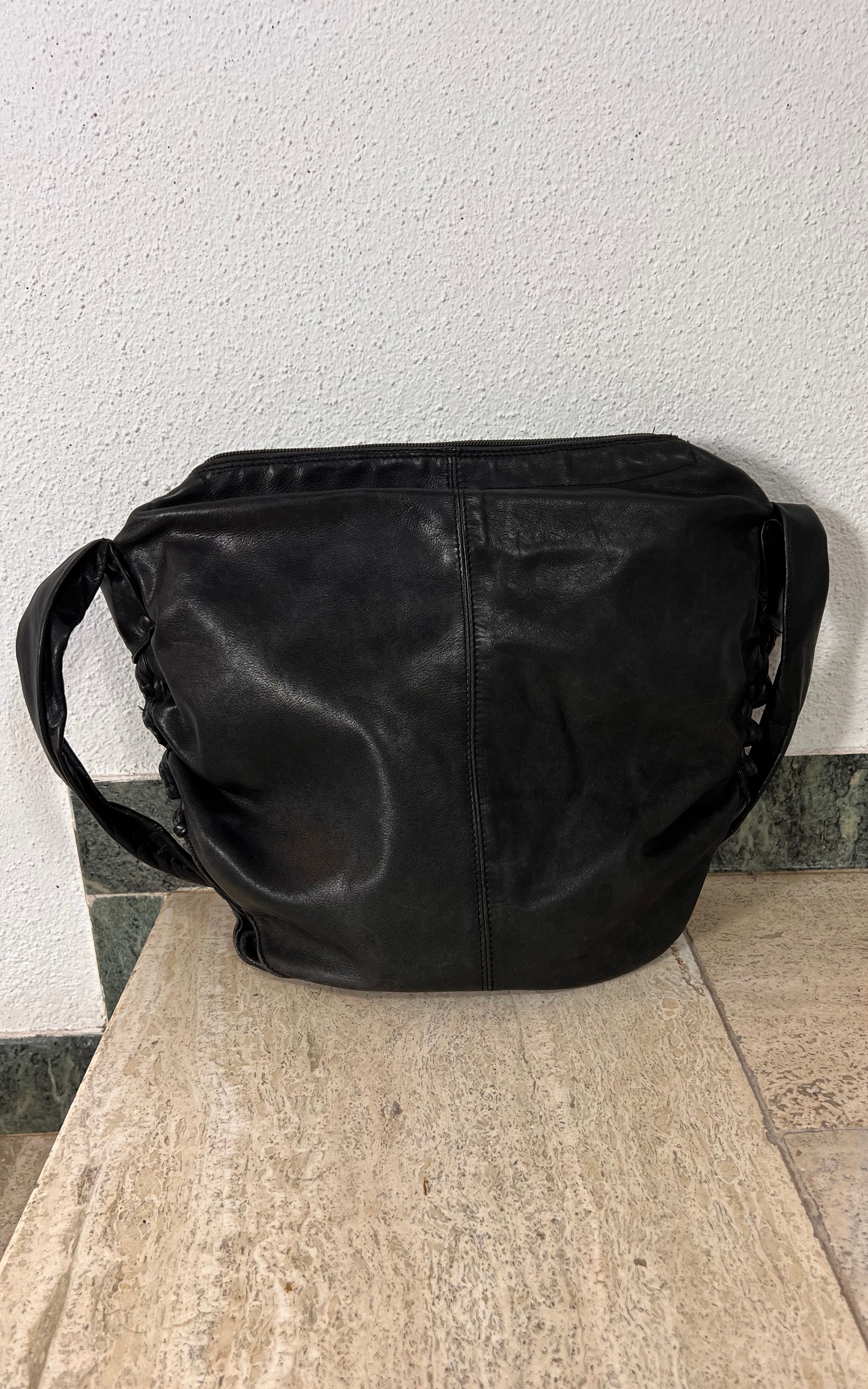 Vintage Soft Slouchy Hobo Leather Bag