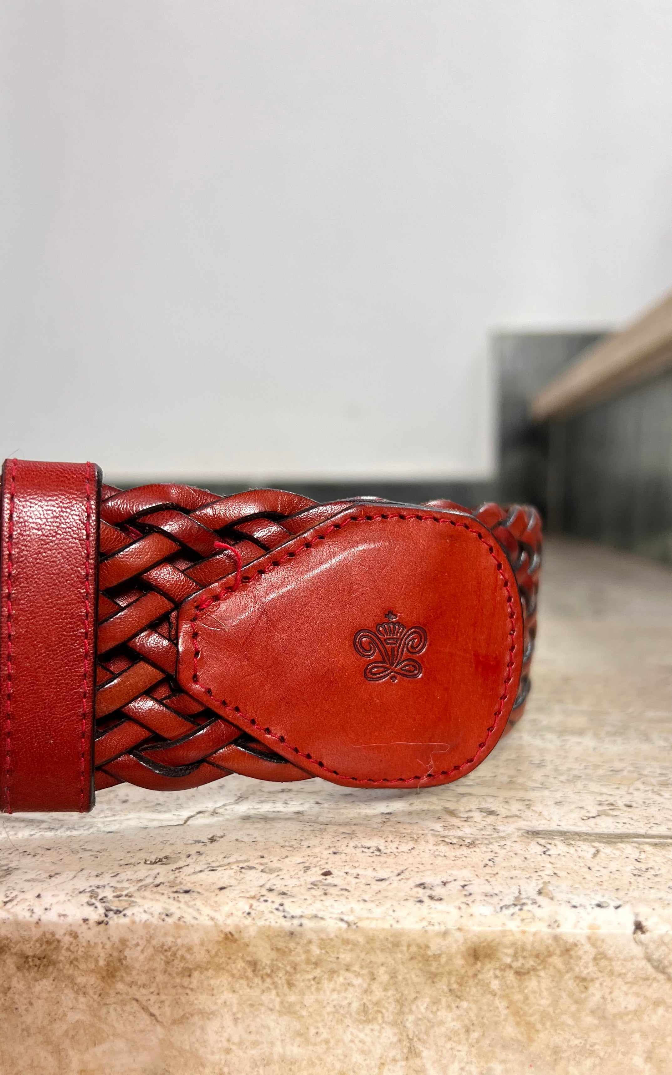 Vintage Van Laack Breaded Belt