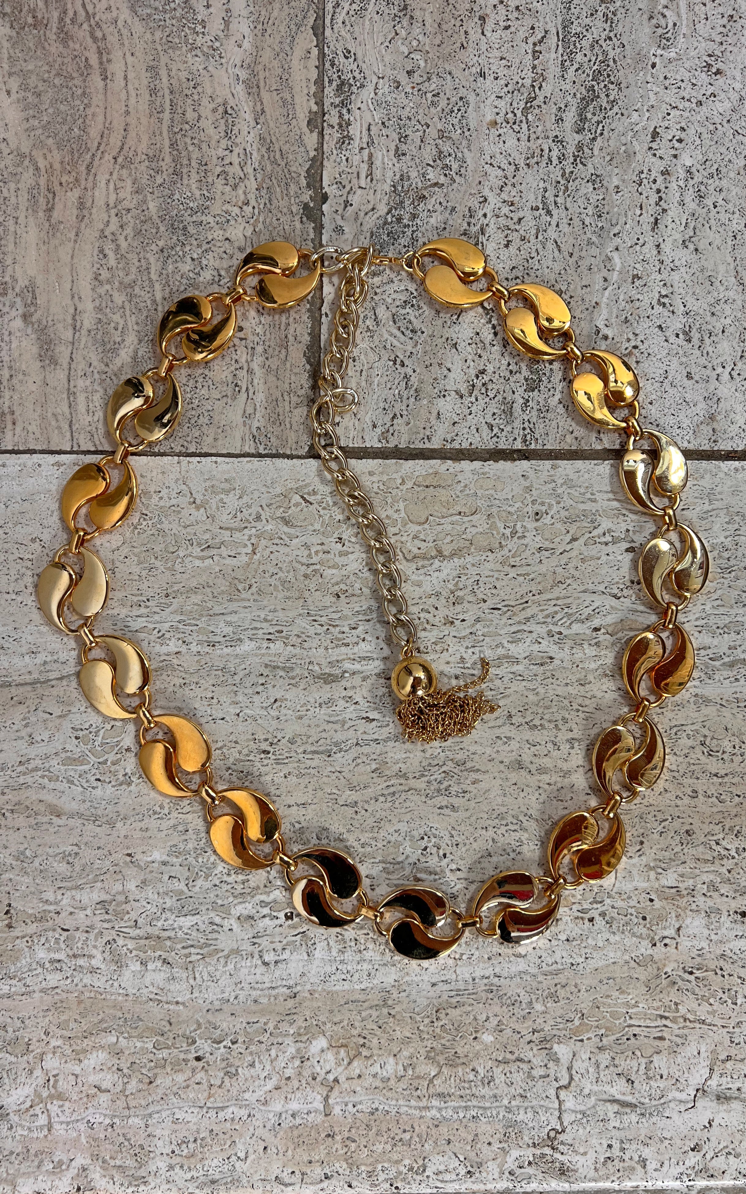 Vintage Gold Taner Chain Belt