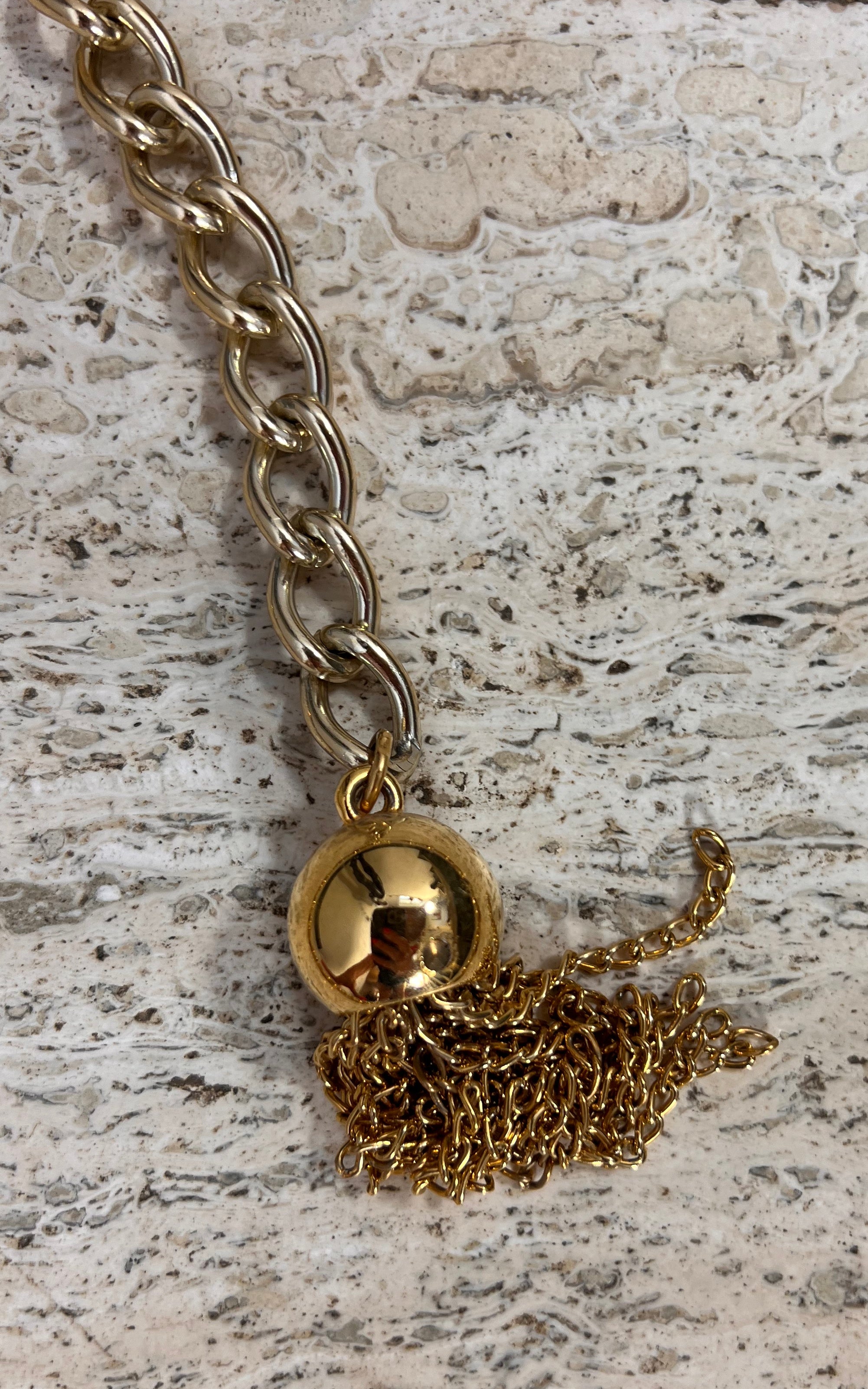 Vintage Gold Taner Chain Belt