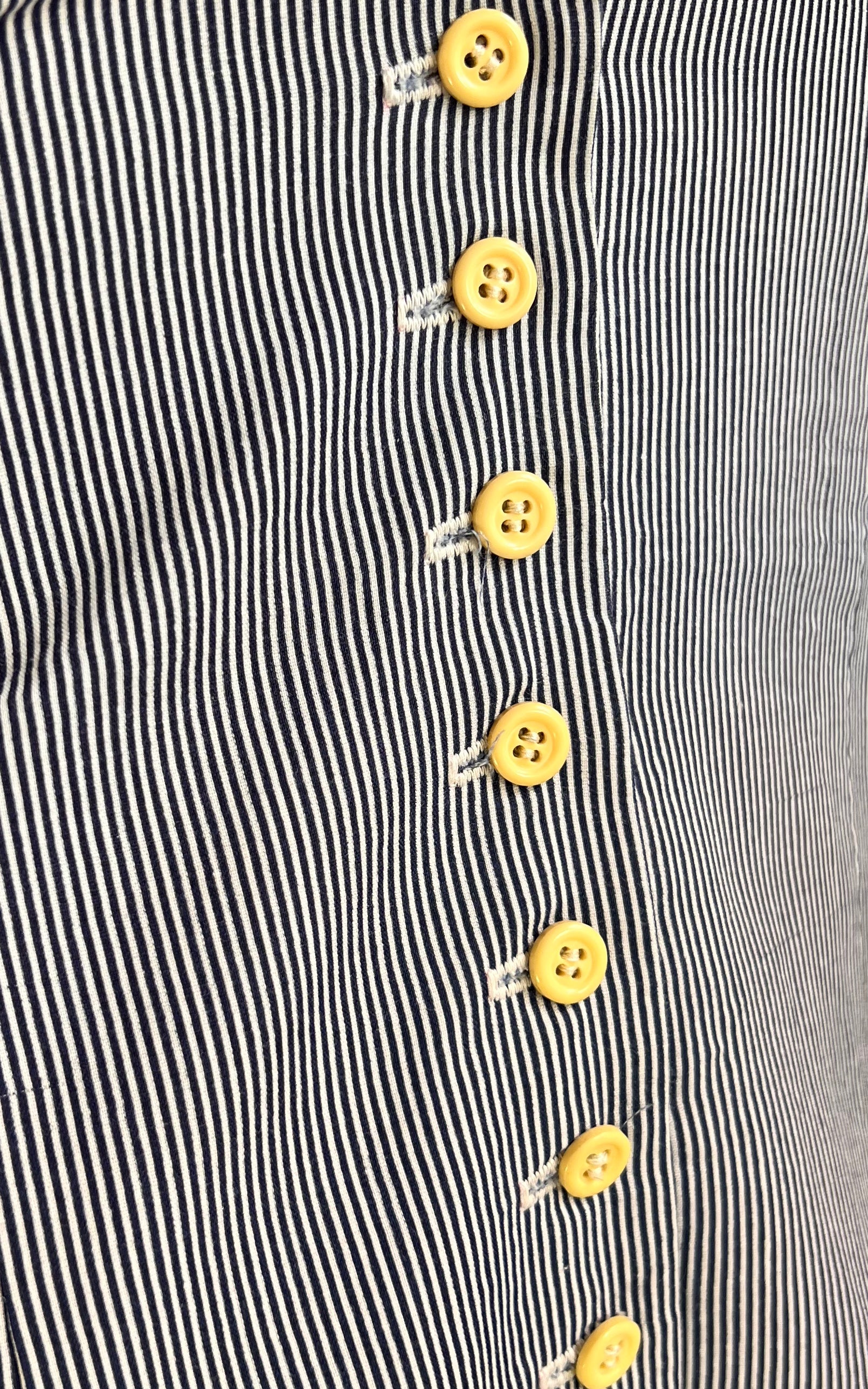 Vintage Romantic Stripe Top