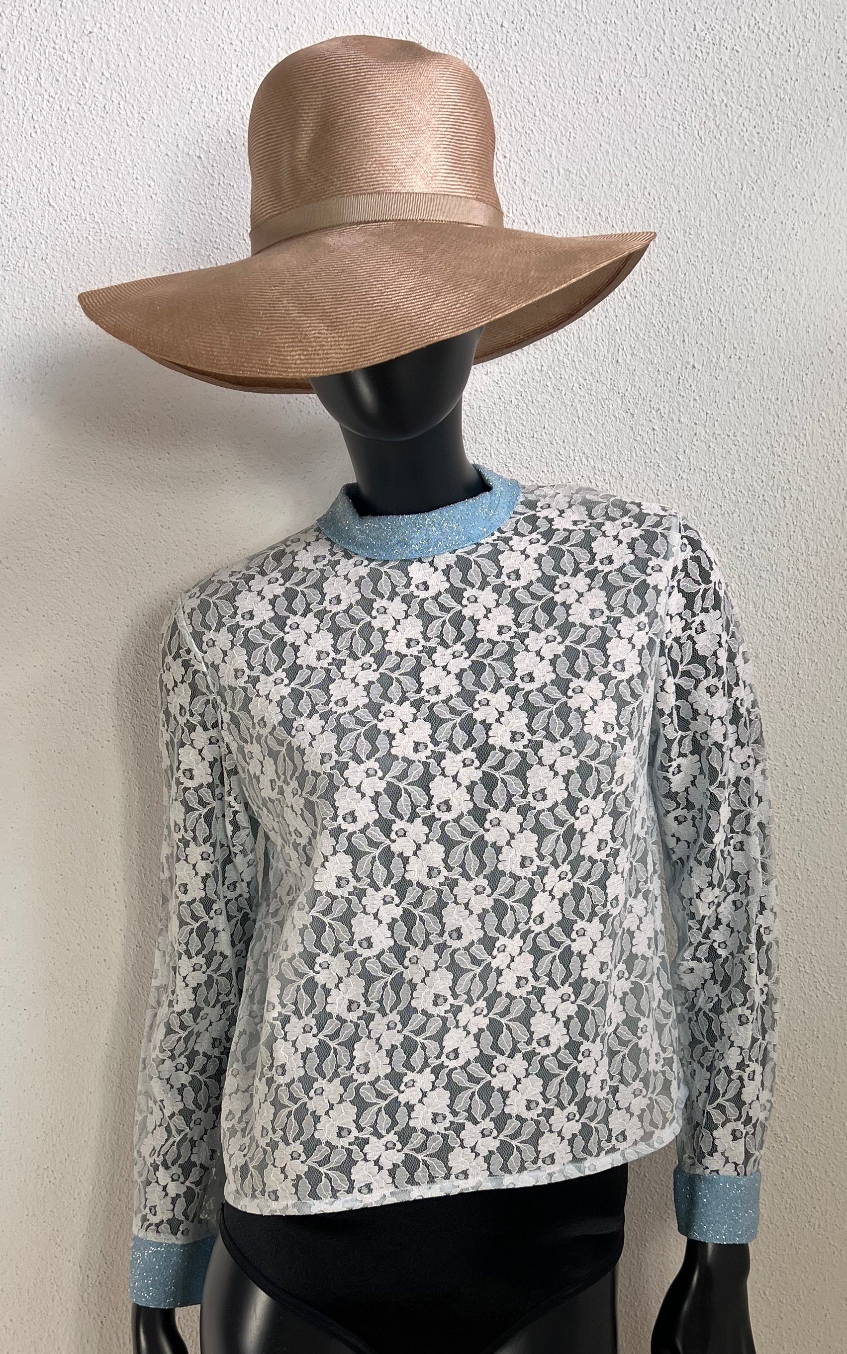 Vintage 60s Lace Shirt