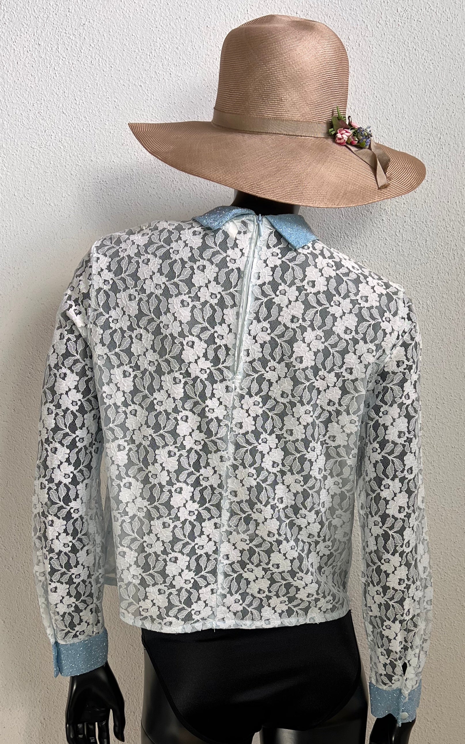 Vintage 60s Lace Shirt