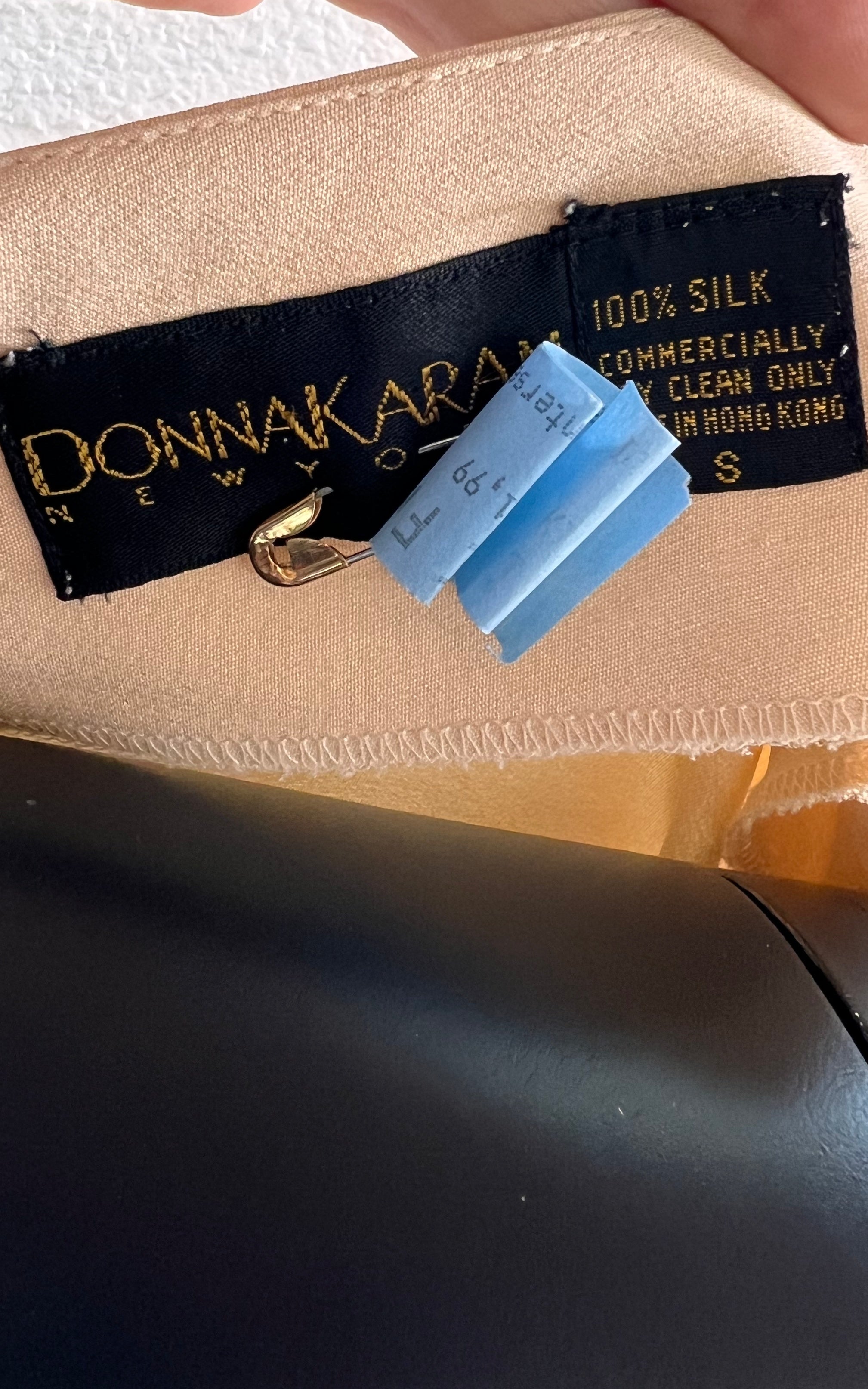 Vintage Donna Karan Silk Dress