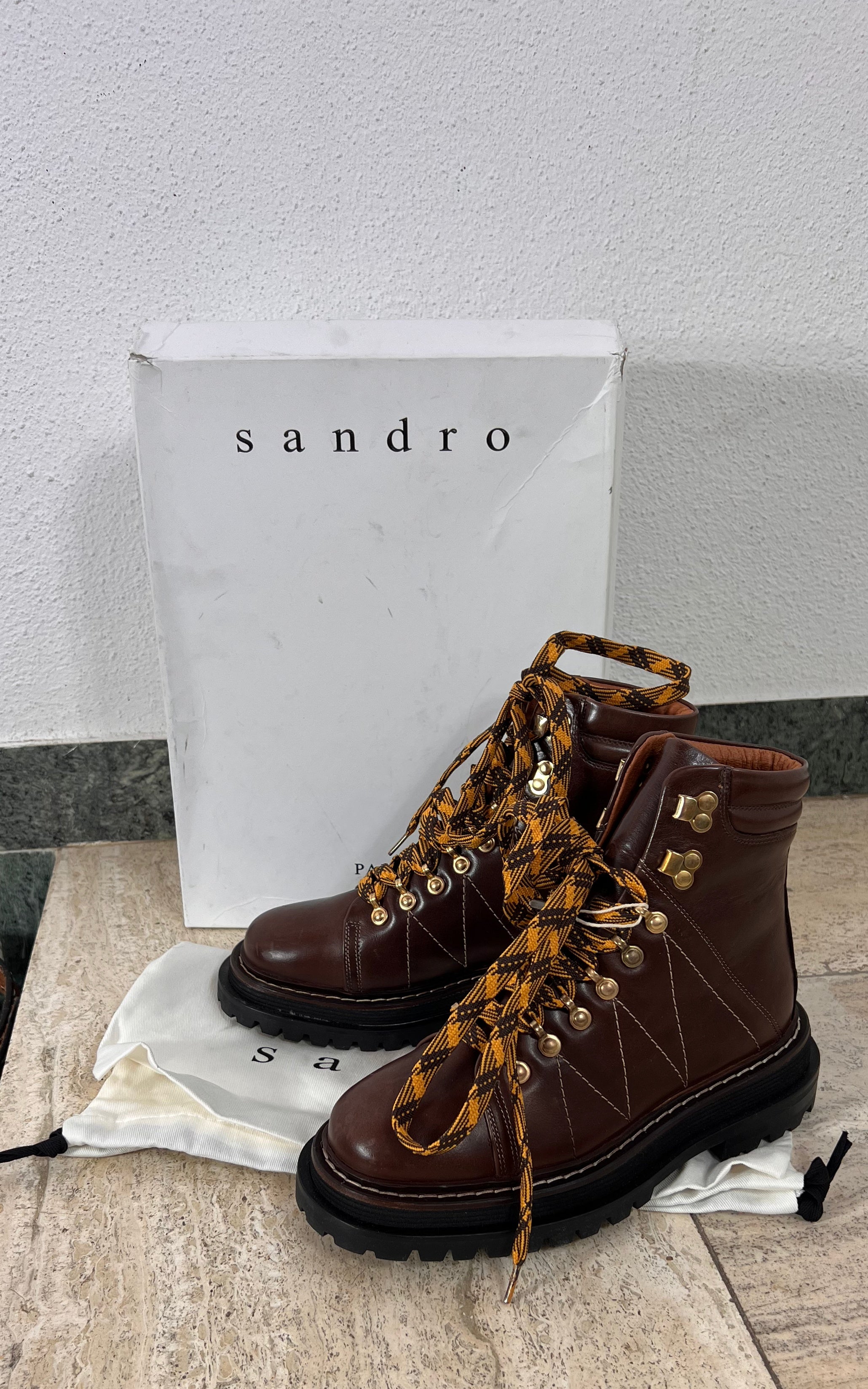 Sandro Paris Hiking Boots 36