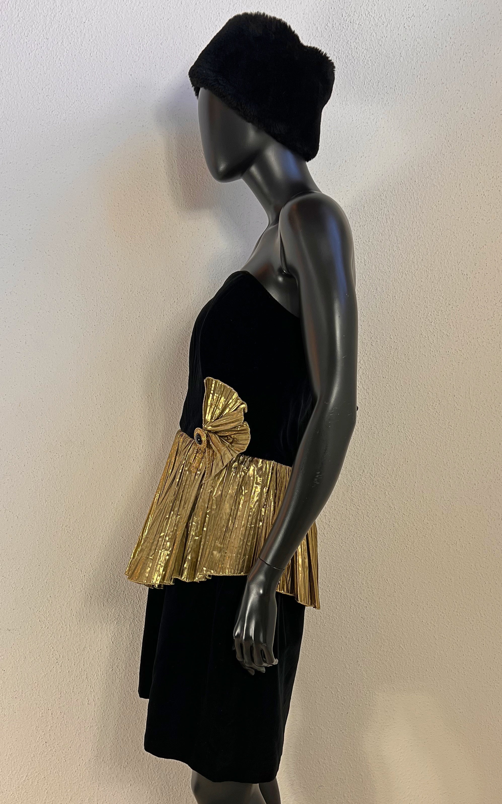 Vintage 90s Velvet Dress
