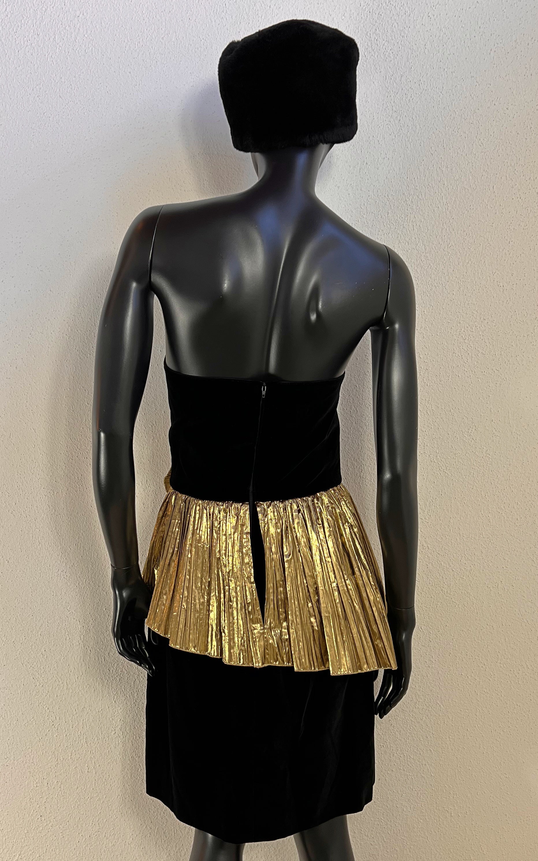 Vintage 90s Velvet Dress