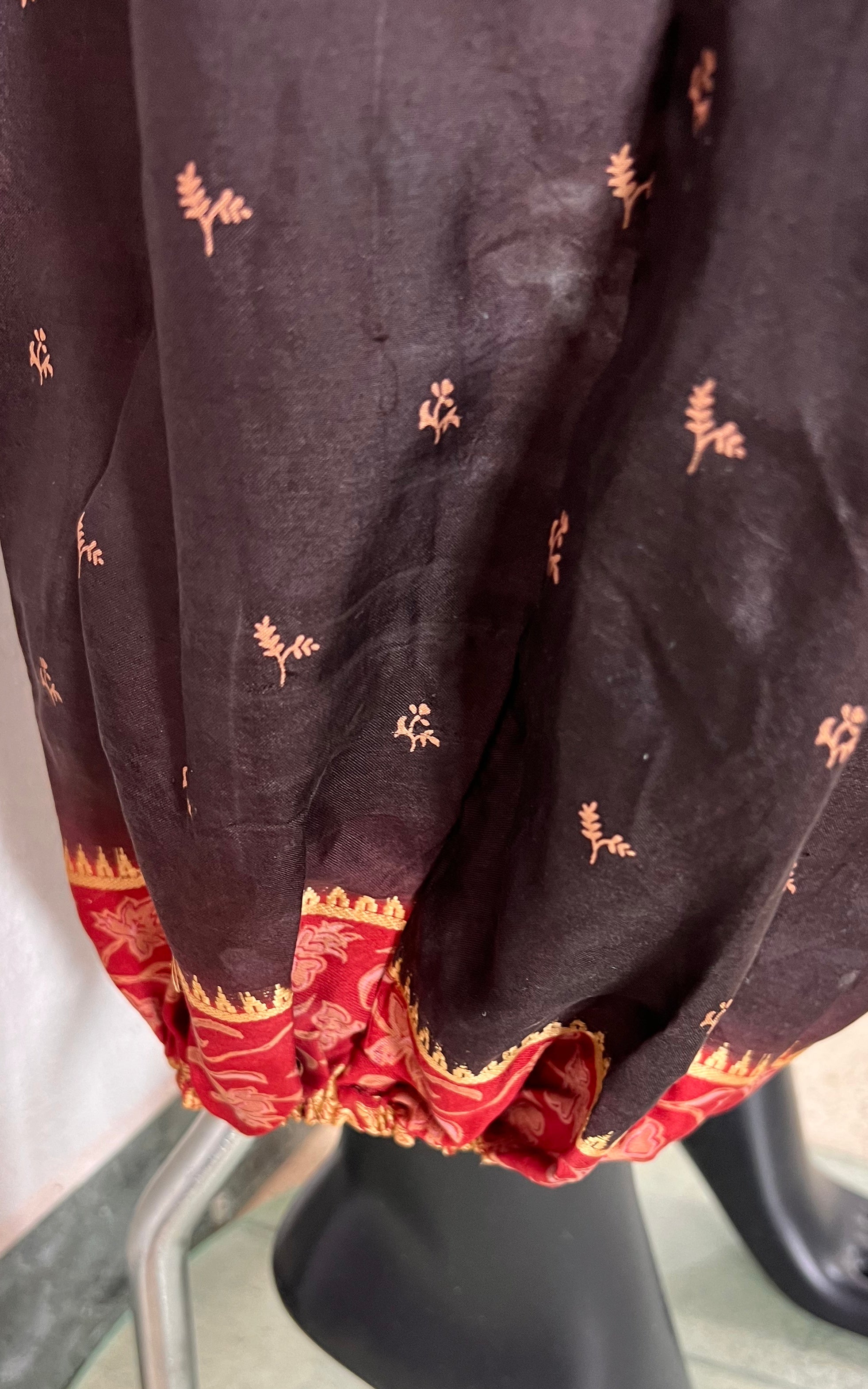 Recycled Sari-Silk Balloon Pants