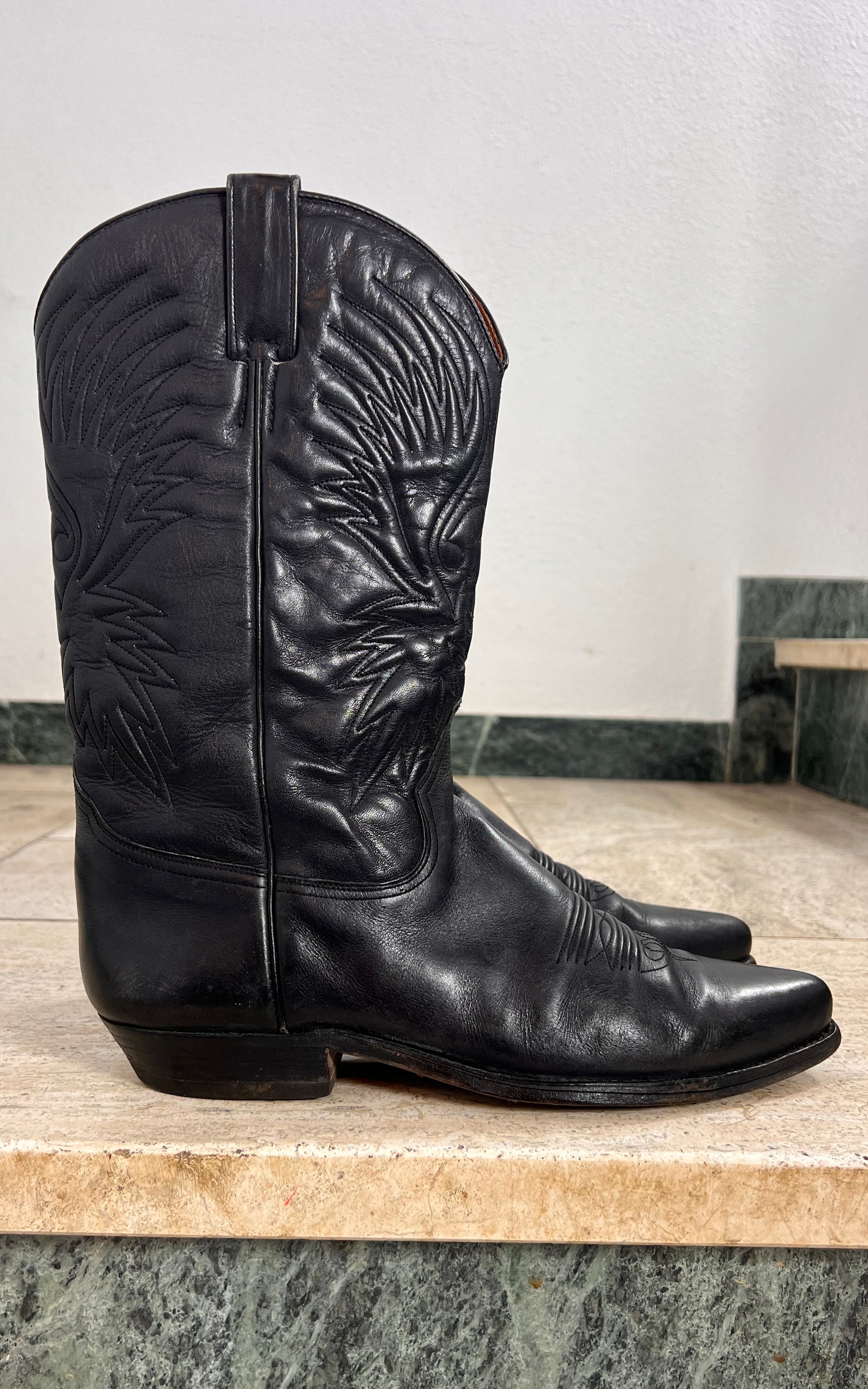 Vintage Vidal Cowboy Boots 42