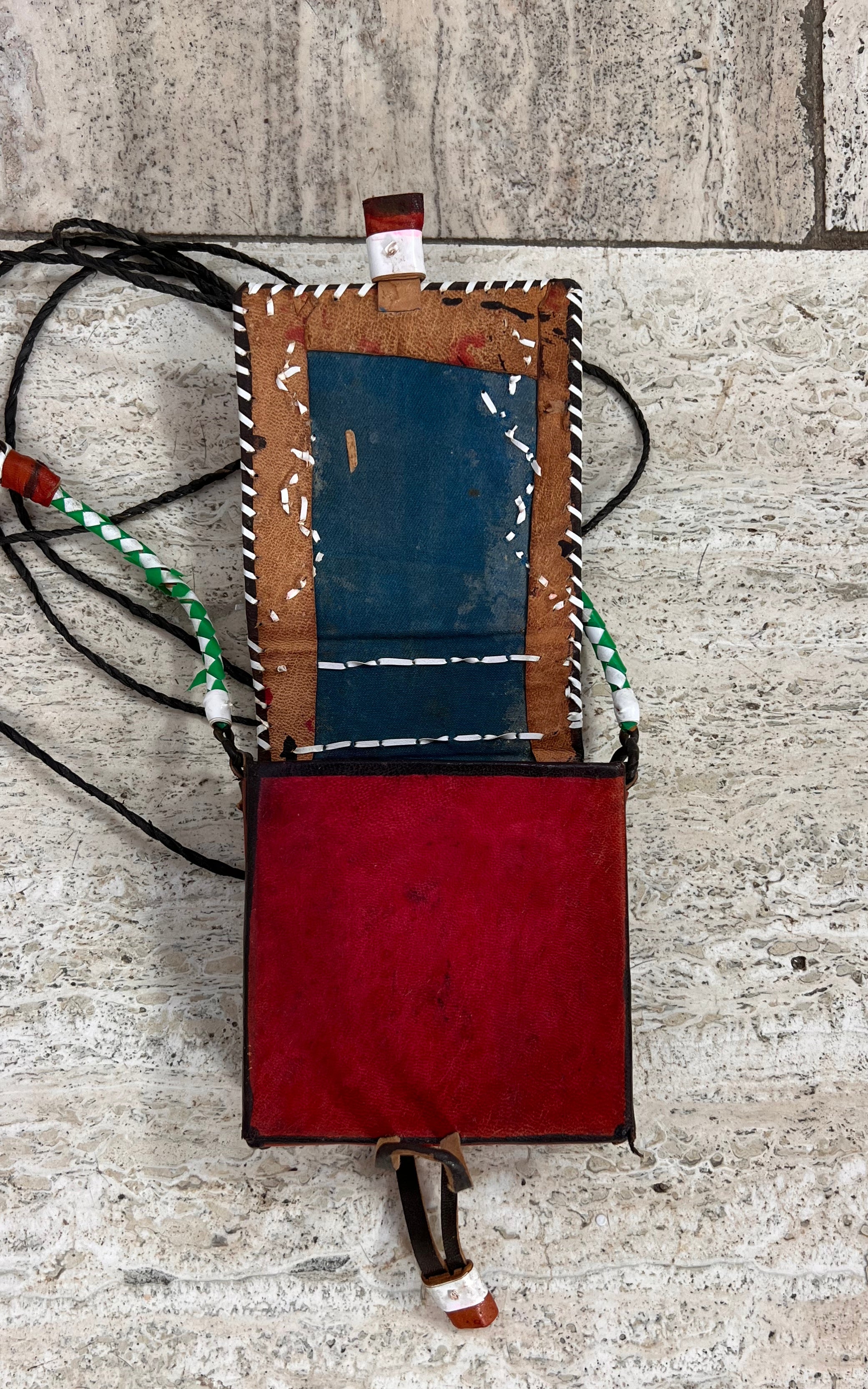 Vintage Handcrafted Tuareg Mini Pouch Bag