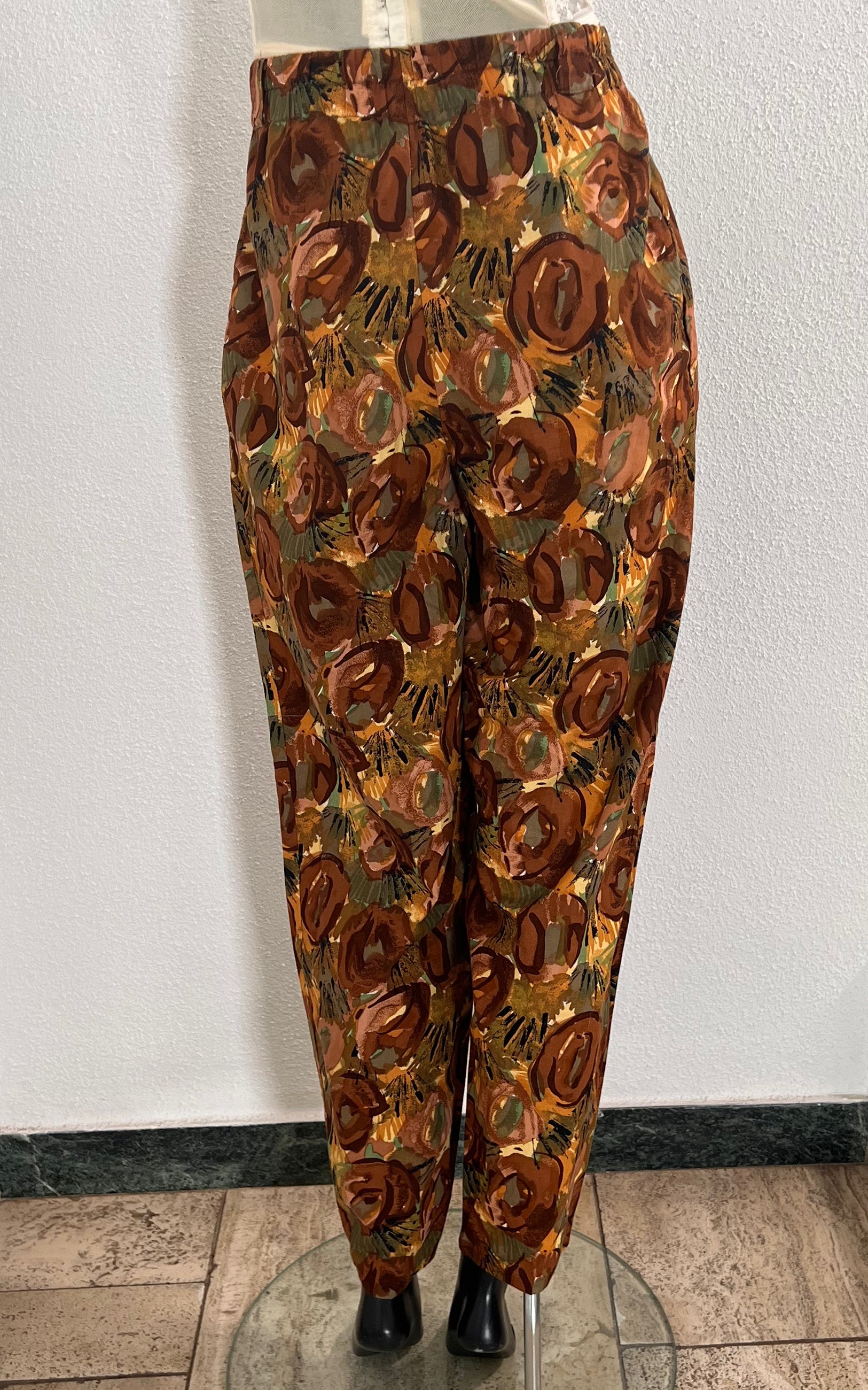Pantaloni vintage in viscosa anni '90