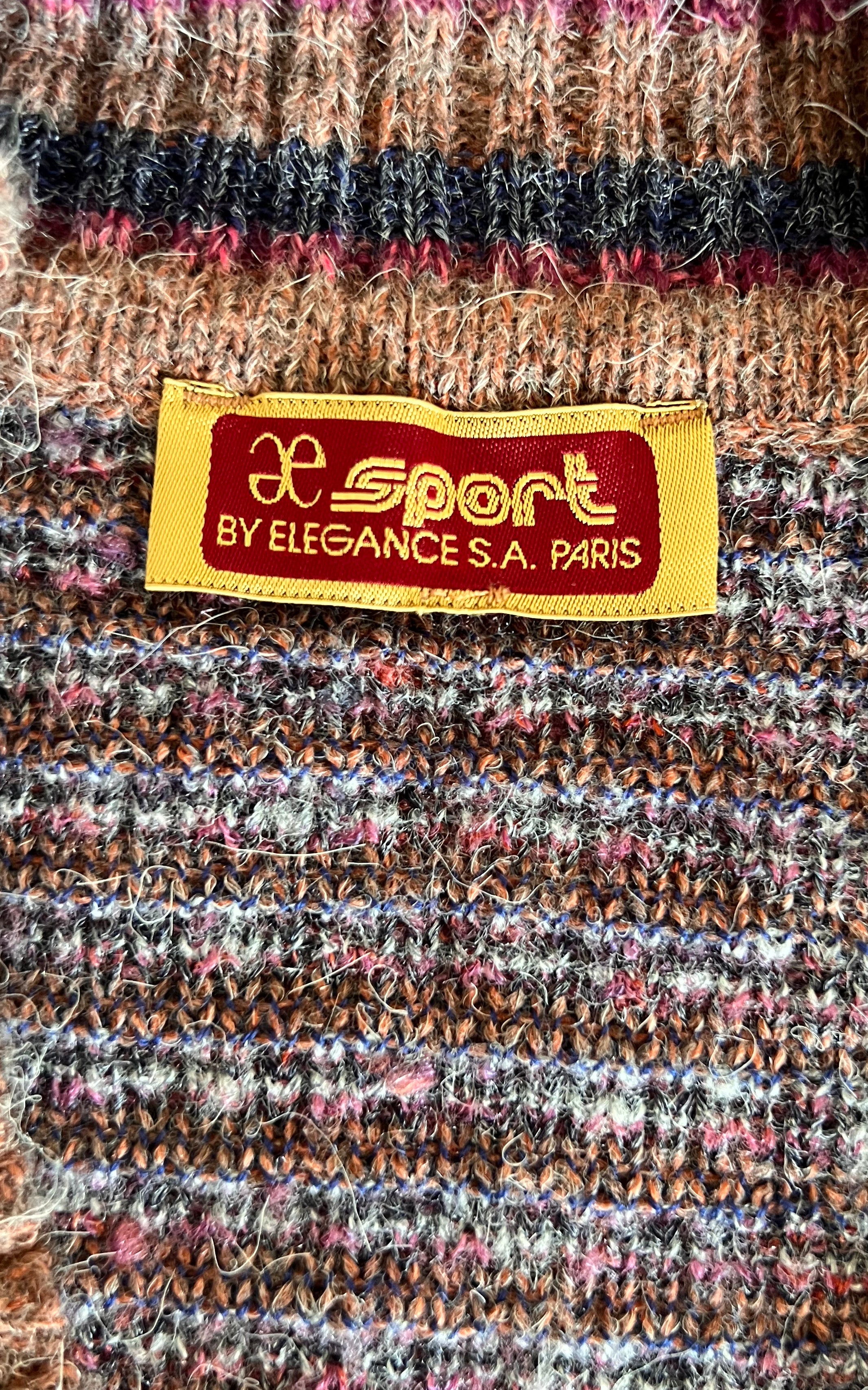 Vintage Elegance Paris Jumper