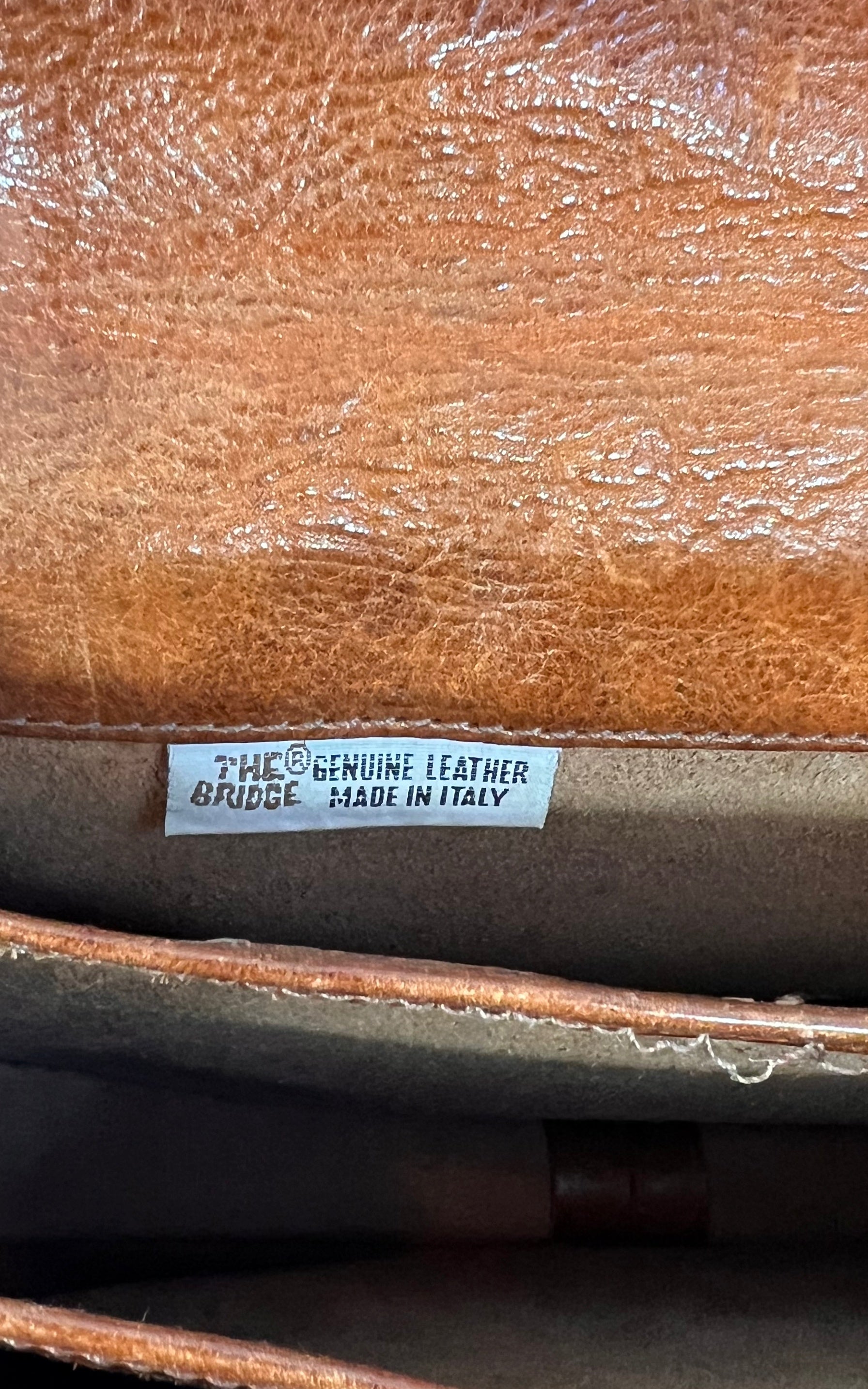 The Bridge 70s Vintage Leather Crossbody Bag